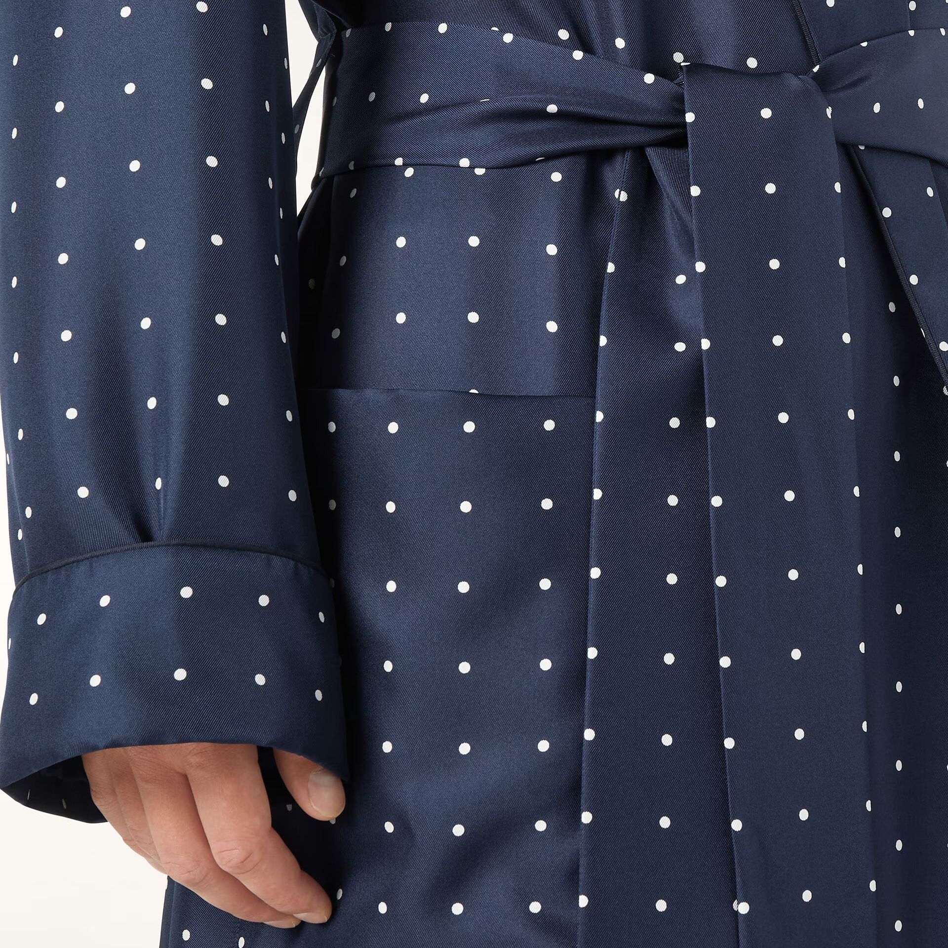 Loro Piana Chester Robe in Silk