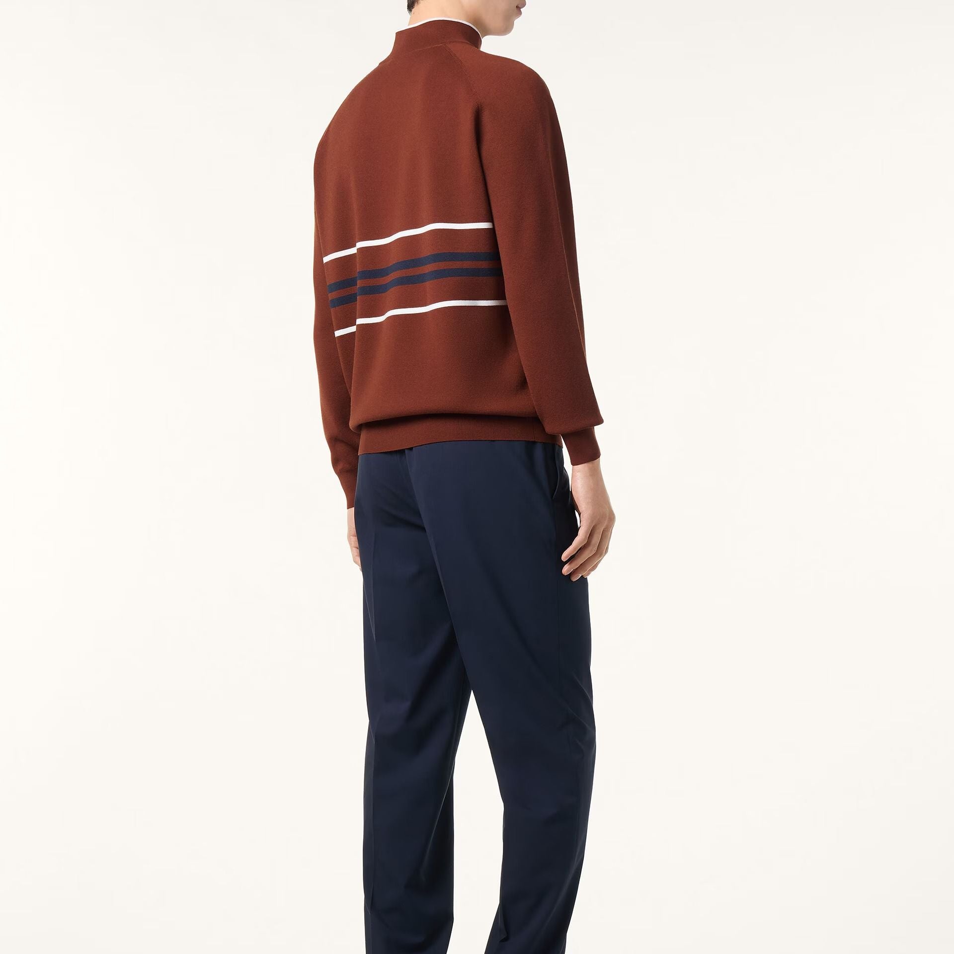 Loro Piana Half-Neck Sweater in Wish® Wool