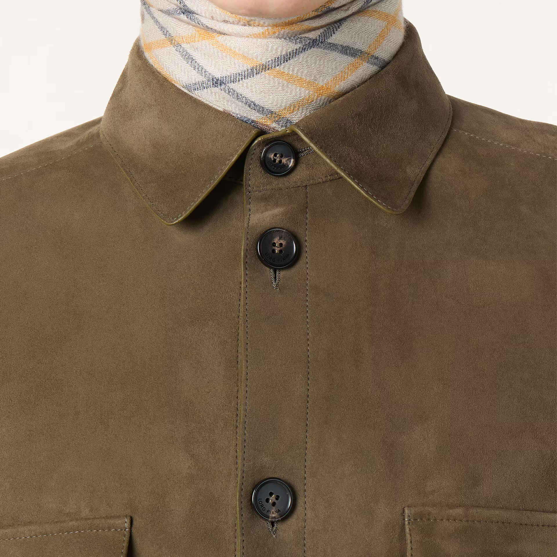 Loro Piana Overshirt in Kidskin