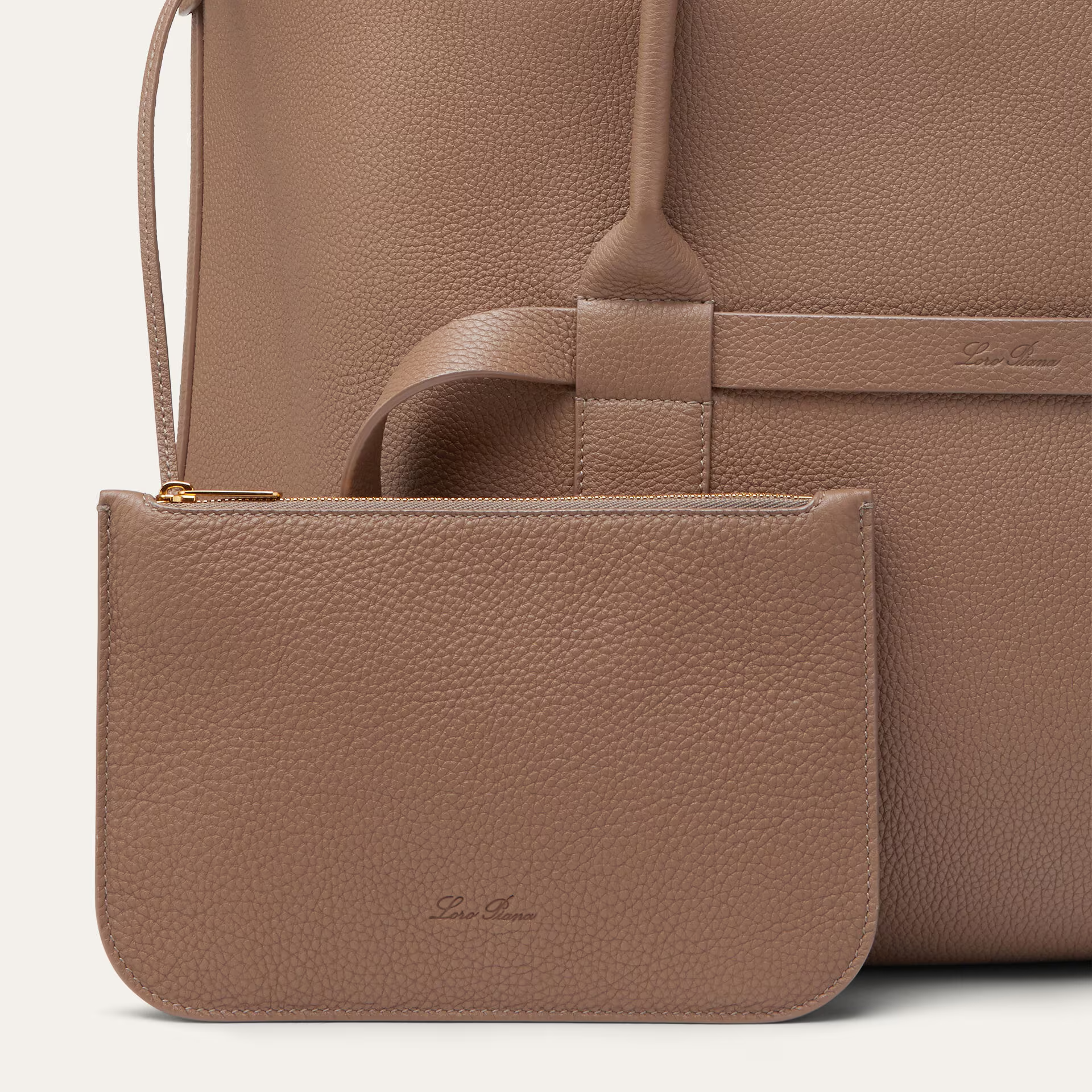 Loro Piana Ghiera Shopper Large in Calfskin