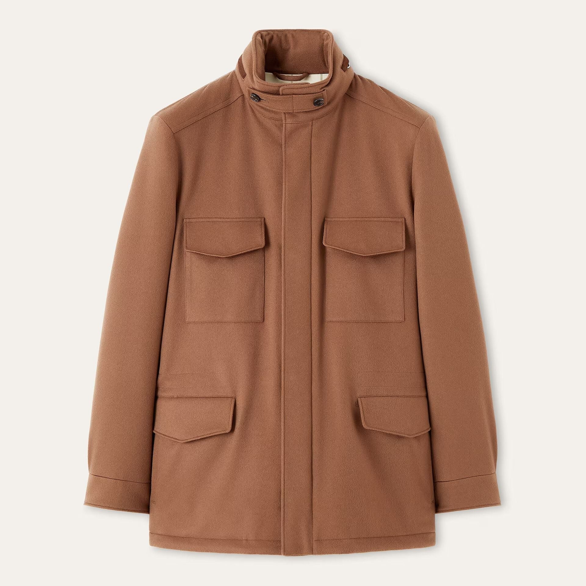 Loro Piana Traveller Field Jacket in Cashmere - Storm System®