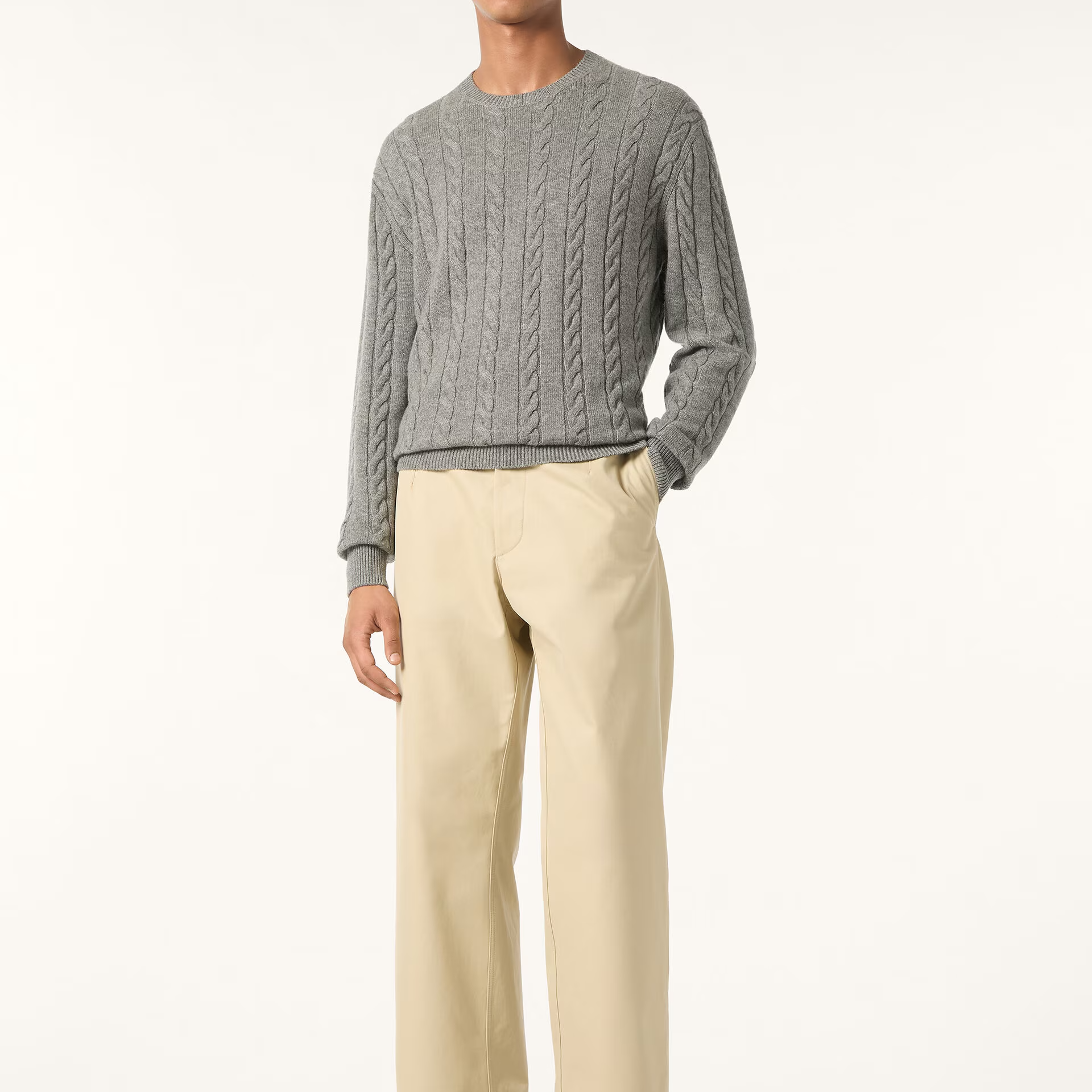 Loro Piana Cedar Crewneck in Cashmere