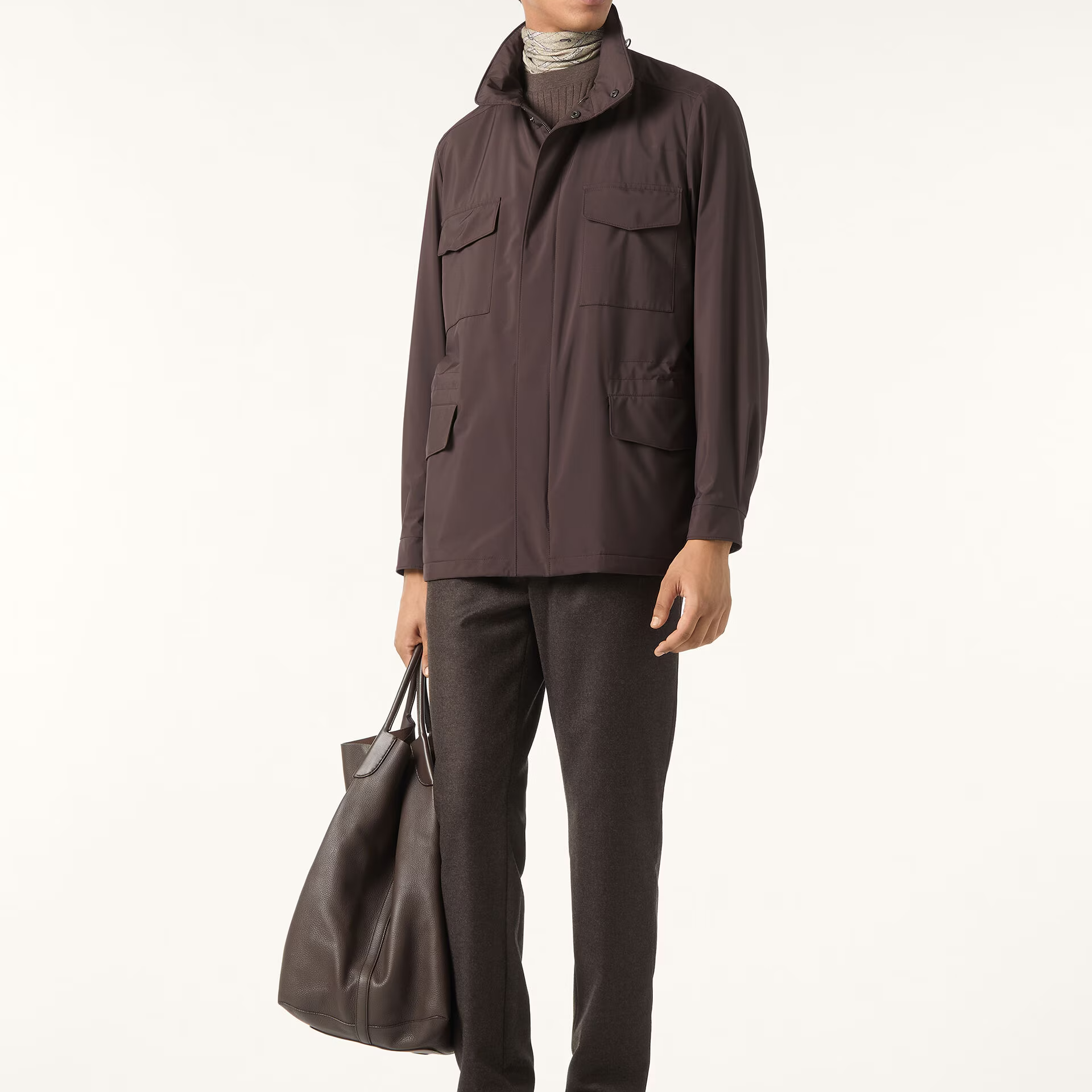 Loro Piana Windmate® Traveller Field Jacket in Windmate® - Storm System®