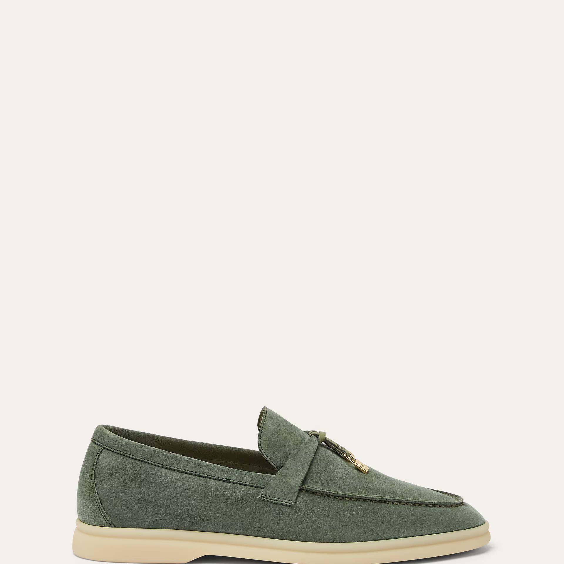 Loro Piana Summer Charms Walk Loafer in Suede