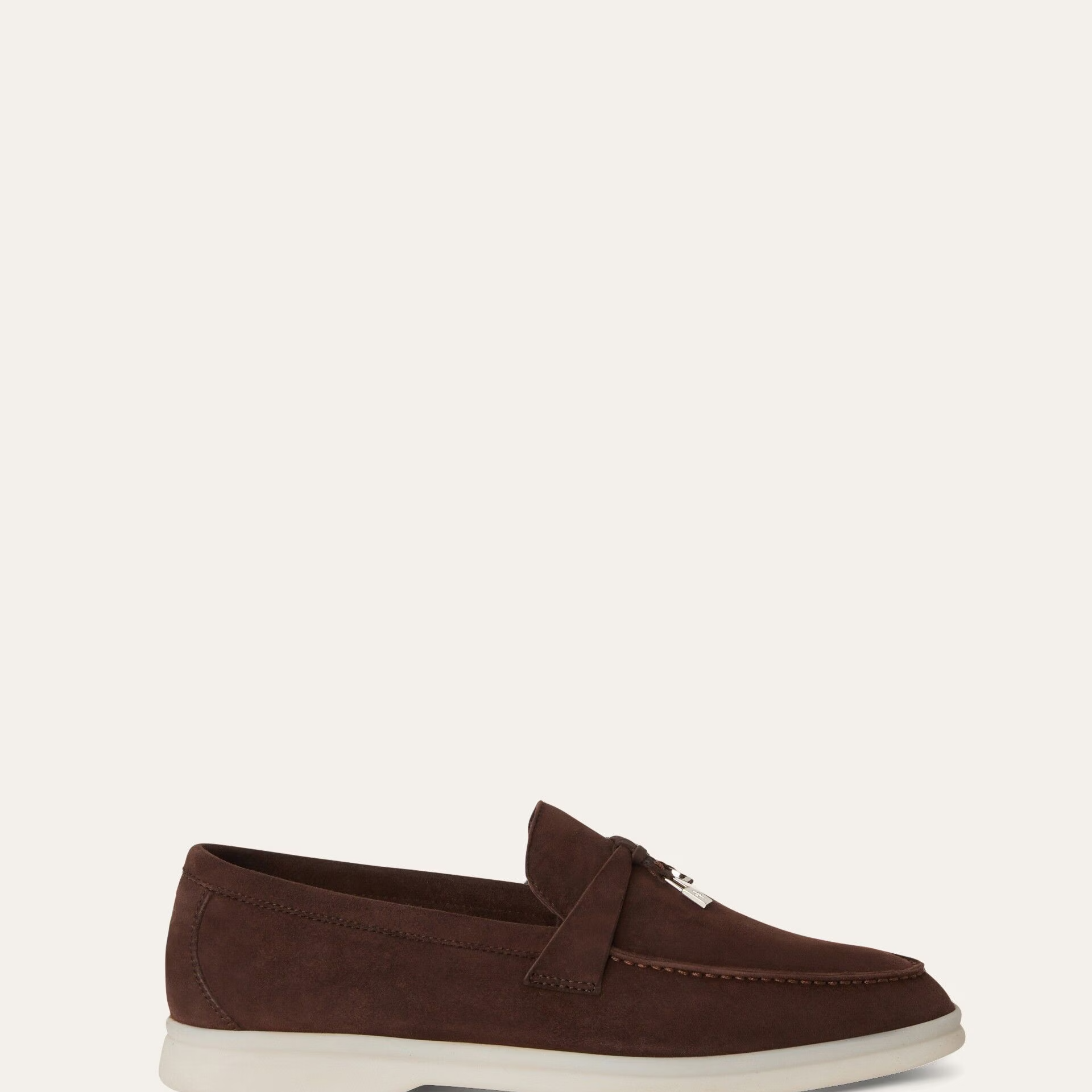 Loro Piana Summer Charms Walk Loafer in Suede
