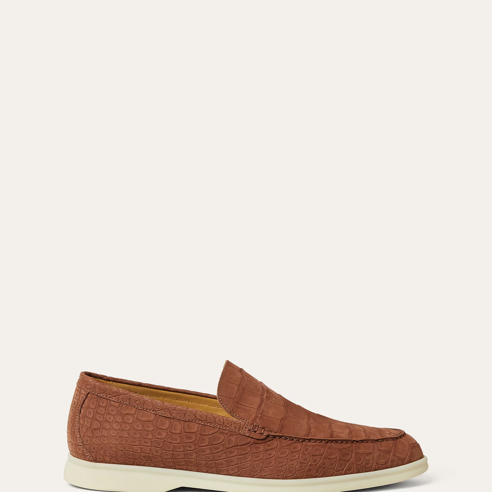Loro Piana Summer Walk Loafer in Alligator Leather