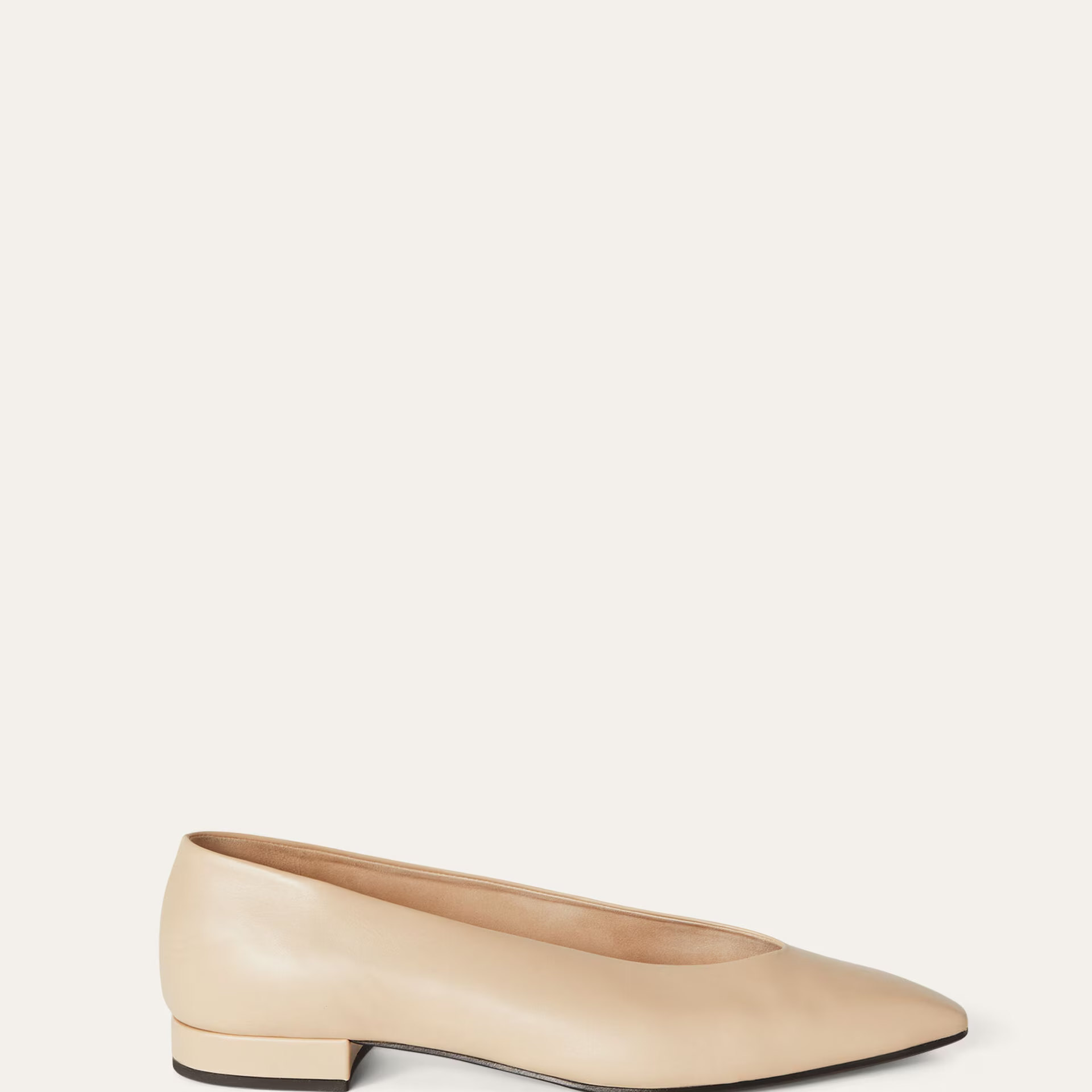 Loro Piana Rebecca Ballet Flat in Calfskin