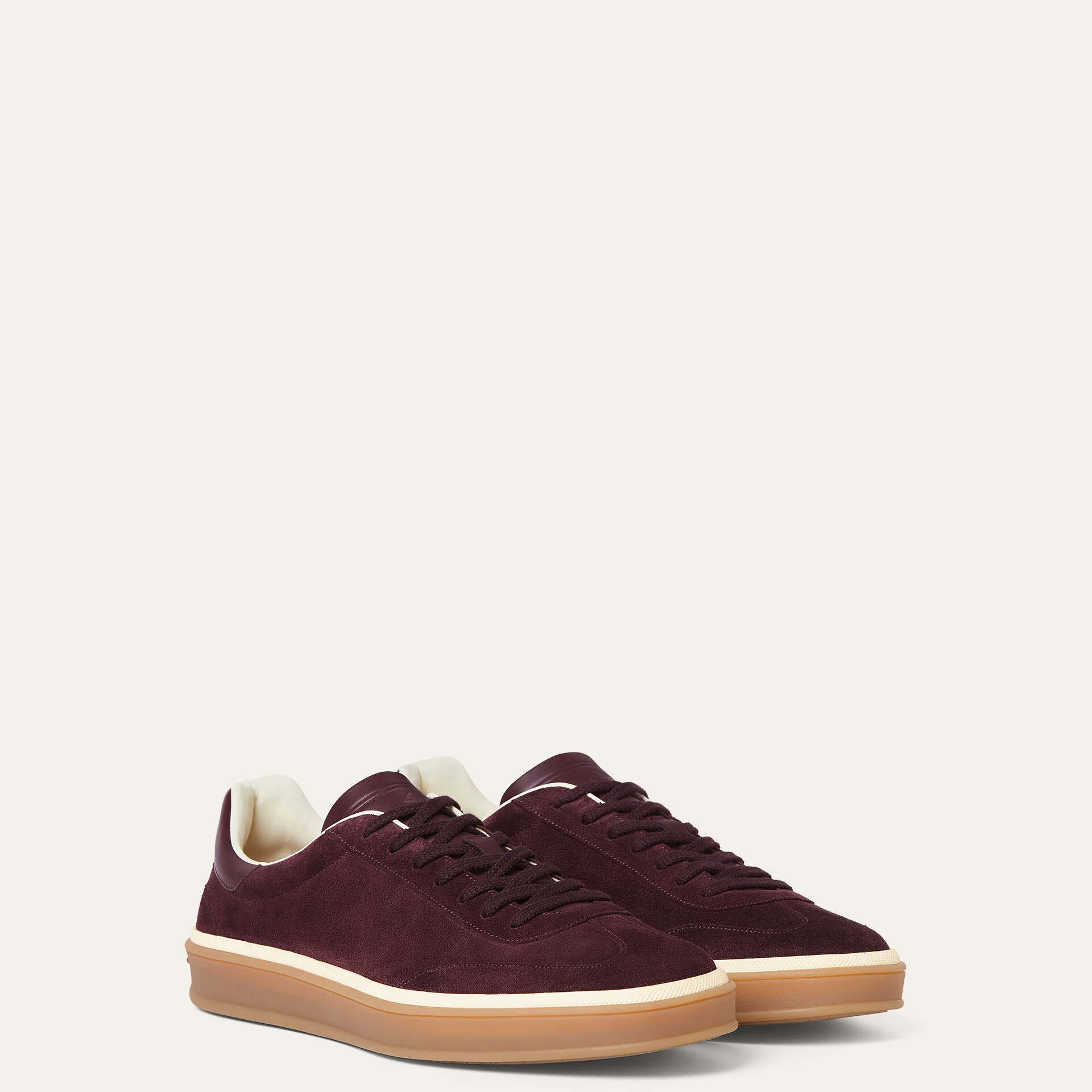 Loro Piana Tennis Walk Sneaker in Suede Calf Split