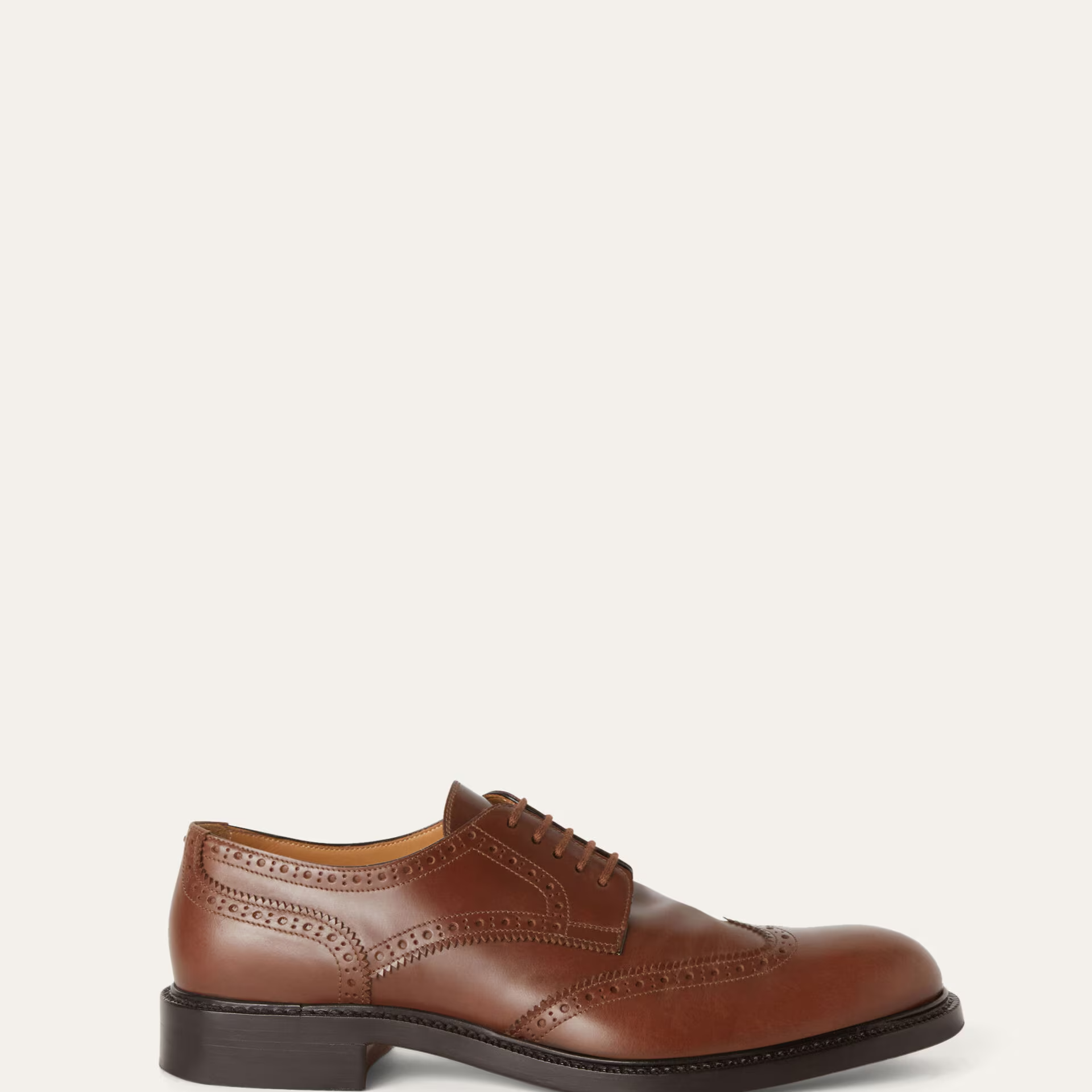 Loro Piana Oliver Walk Derby in Calfskin