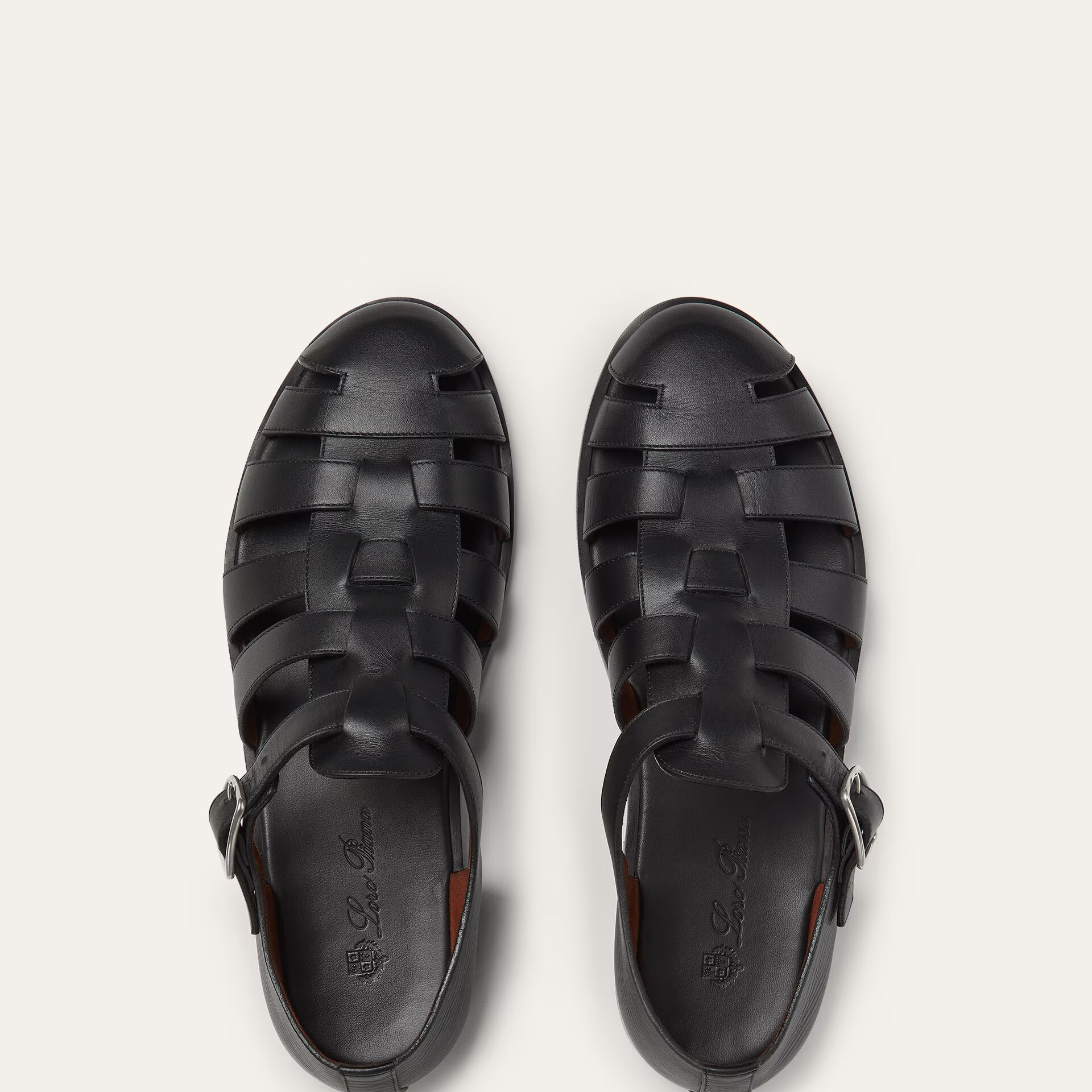 Loro Piana Maxime Walk Sandal in Calfskin