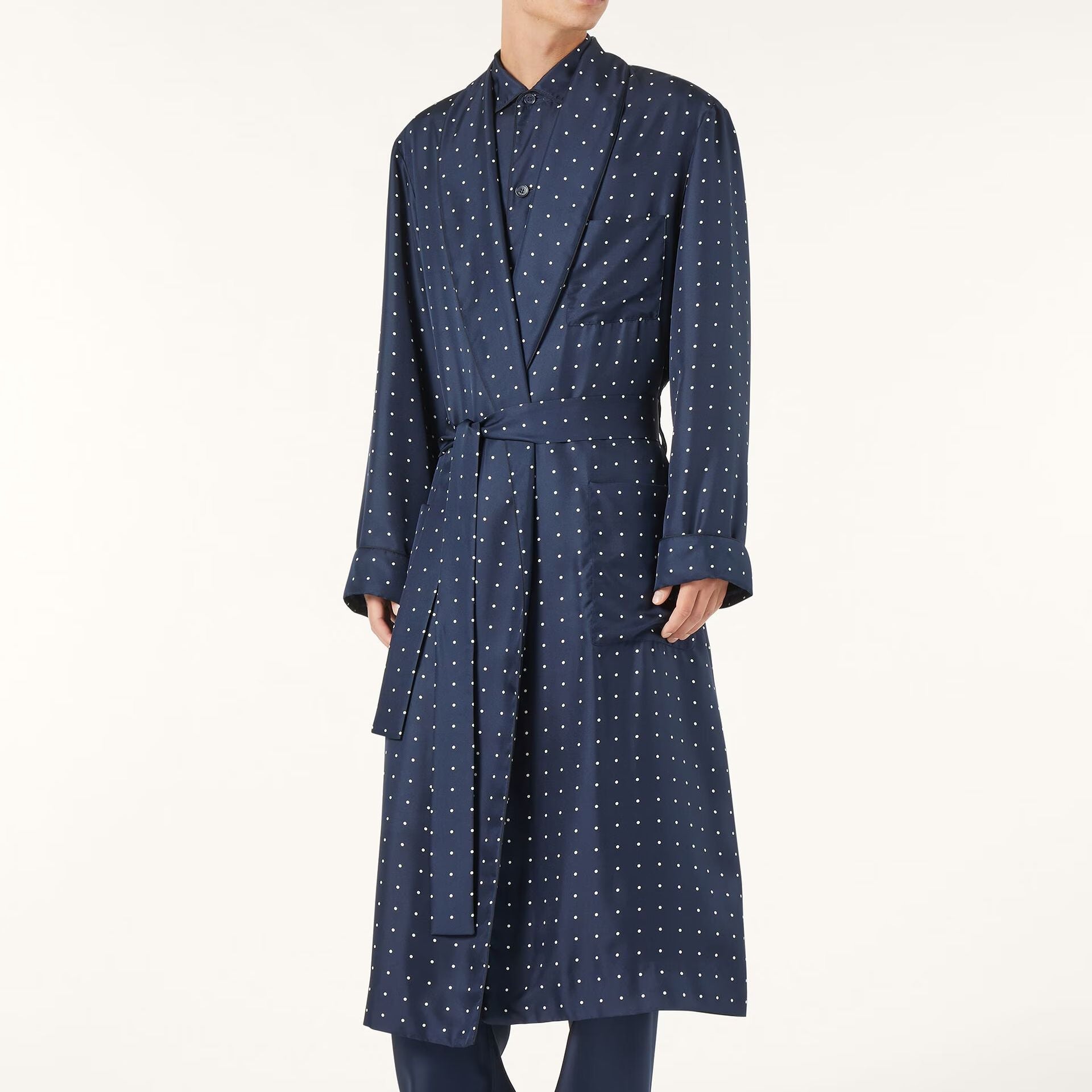 Loro Piana Chester Robe in Silk