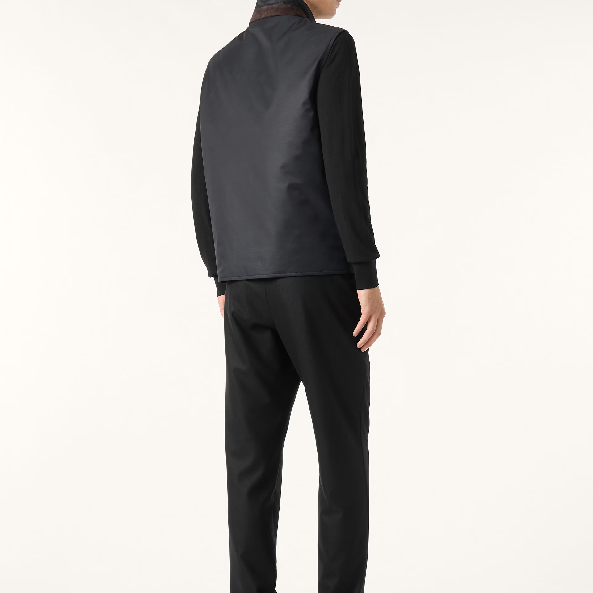 Loro Piana Grian Vest in Cashmere, Silk - Storm System®