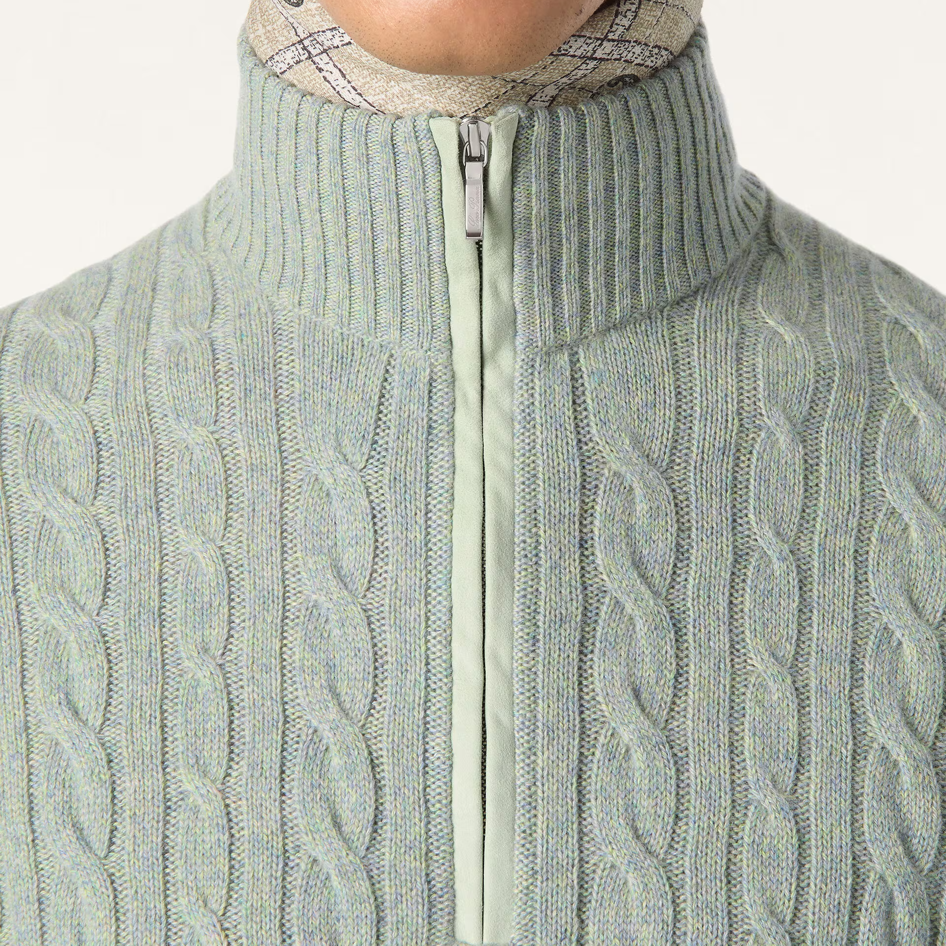 Loro Piana Treccia Jumper in Baby Cashmere