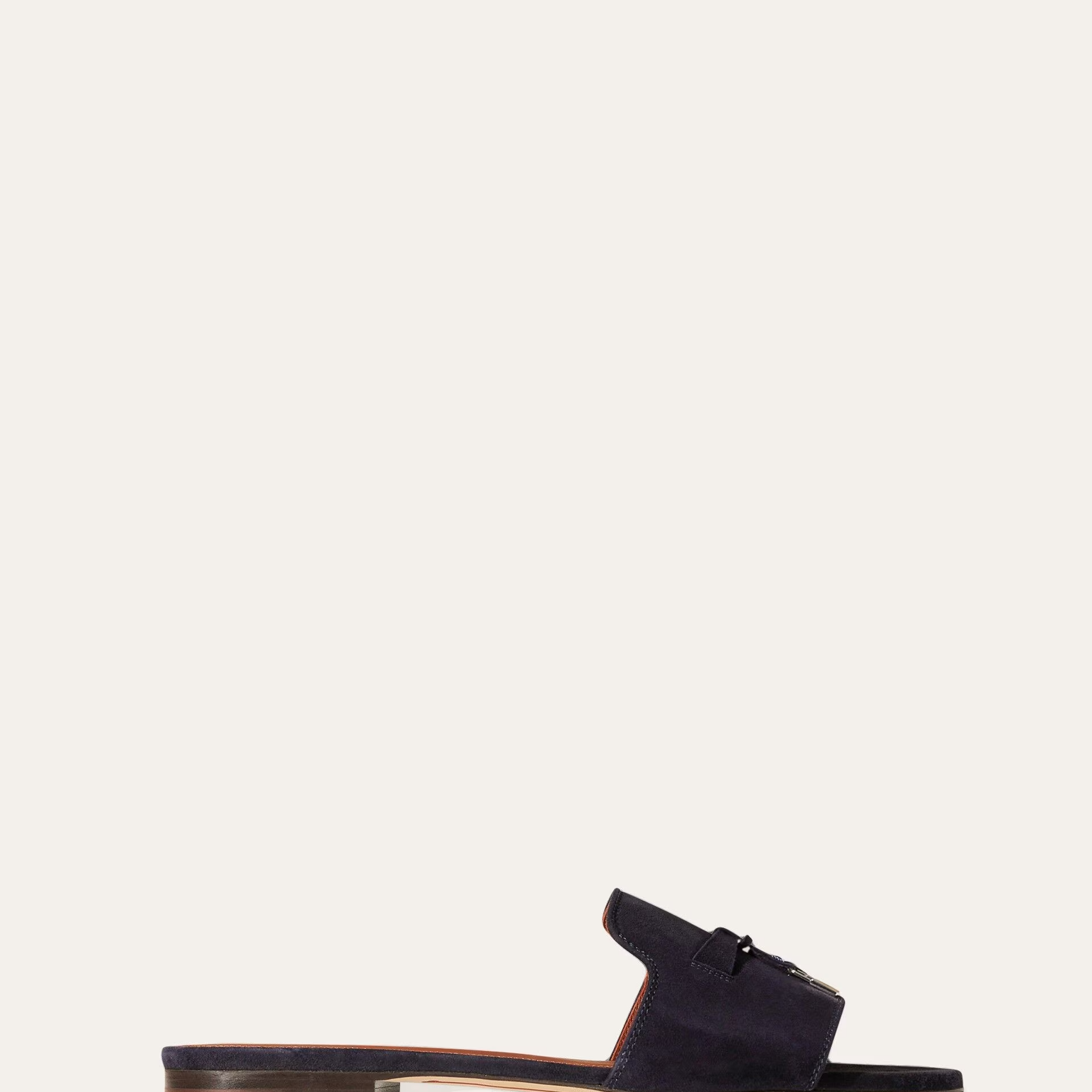 Loro Piana Summer Charms Sandal in Suede Goatskin