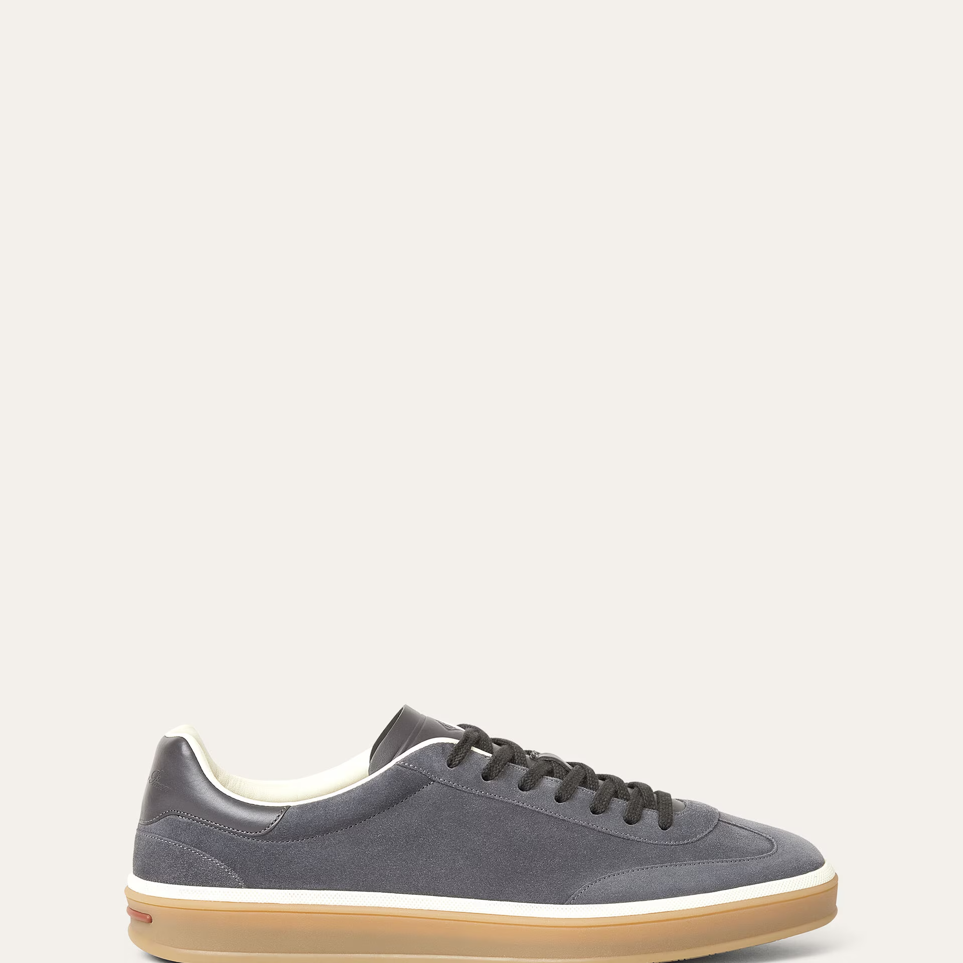 Loro Piana Tennis Walk Sneaker in Suede Calf Split
