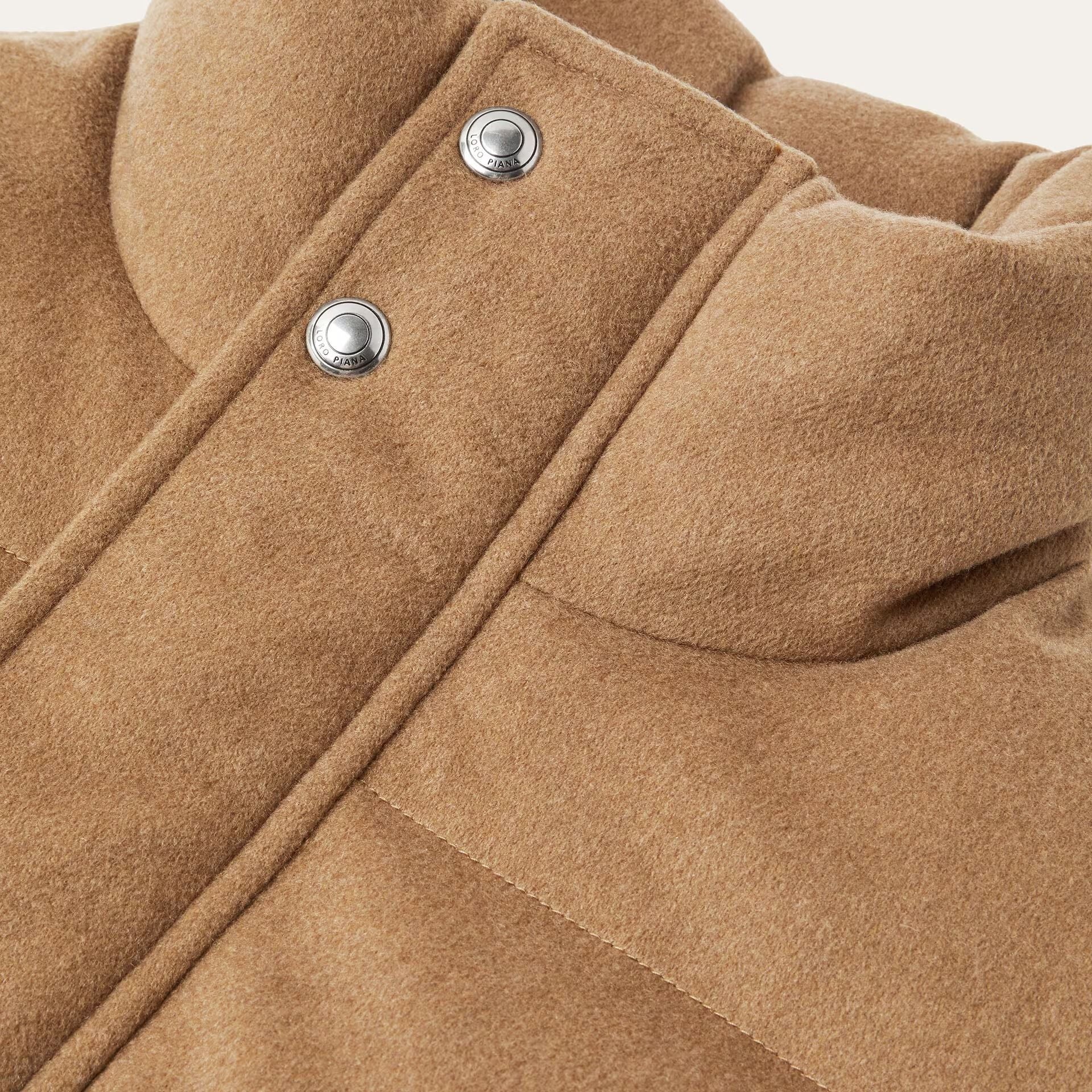 Loro Piana Giulio Puffer Jacket in Cashmere - Storm System®