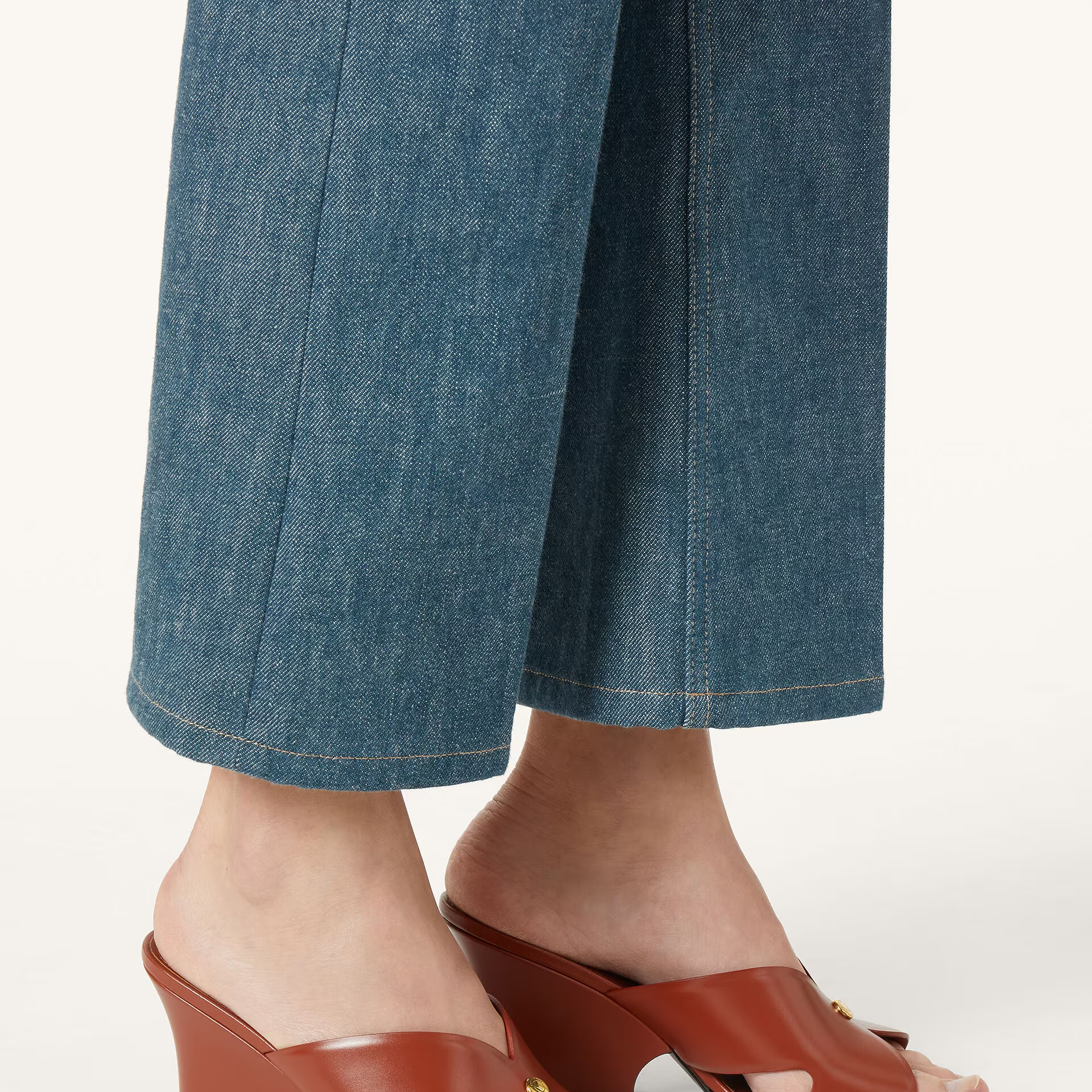 Loro Piana Vera Sandal in Calfskin