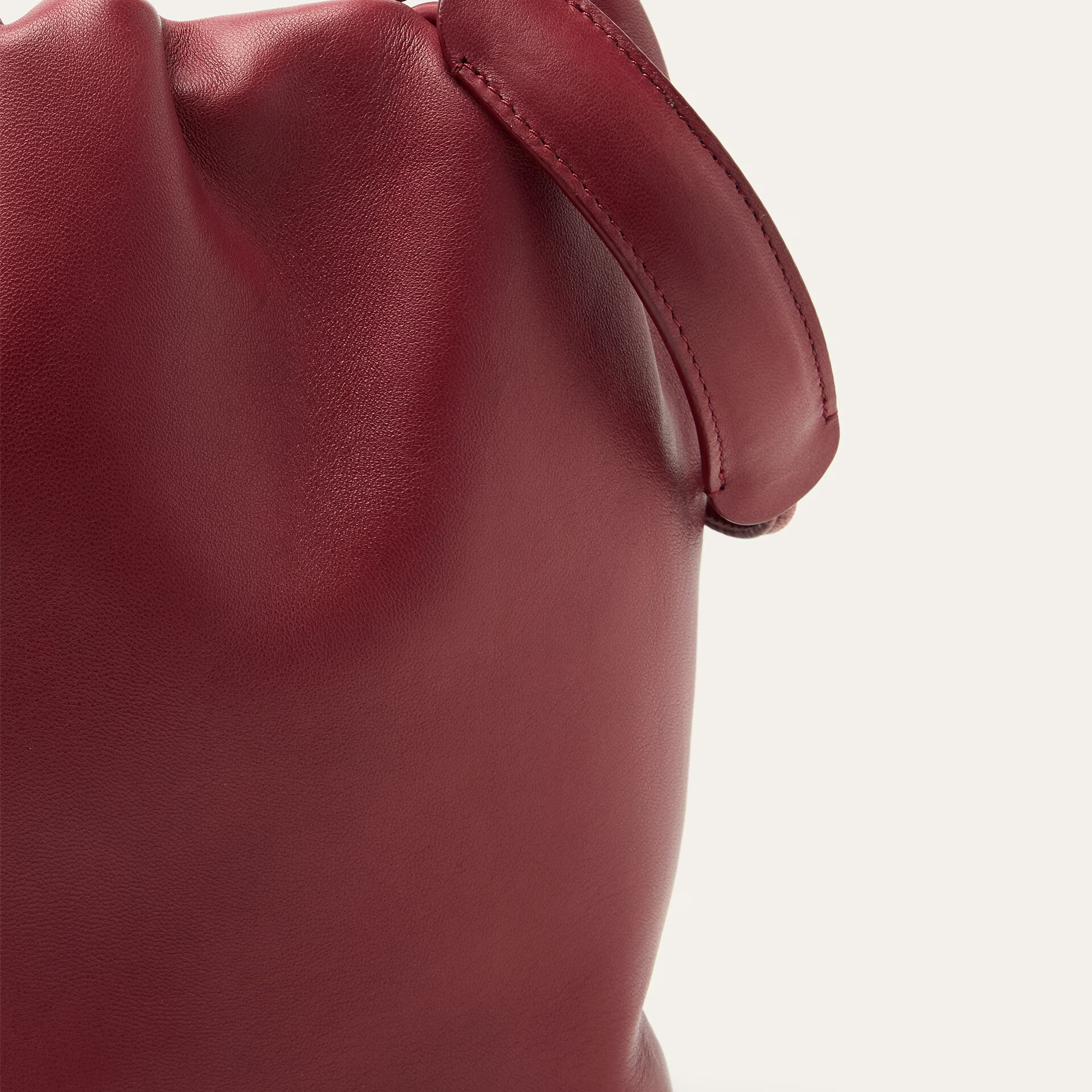 Loro Piana Small Bale Softy bag in Lambskin