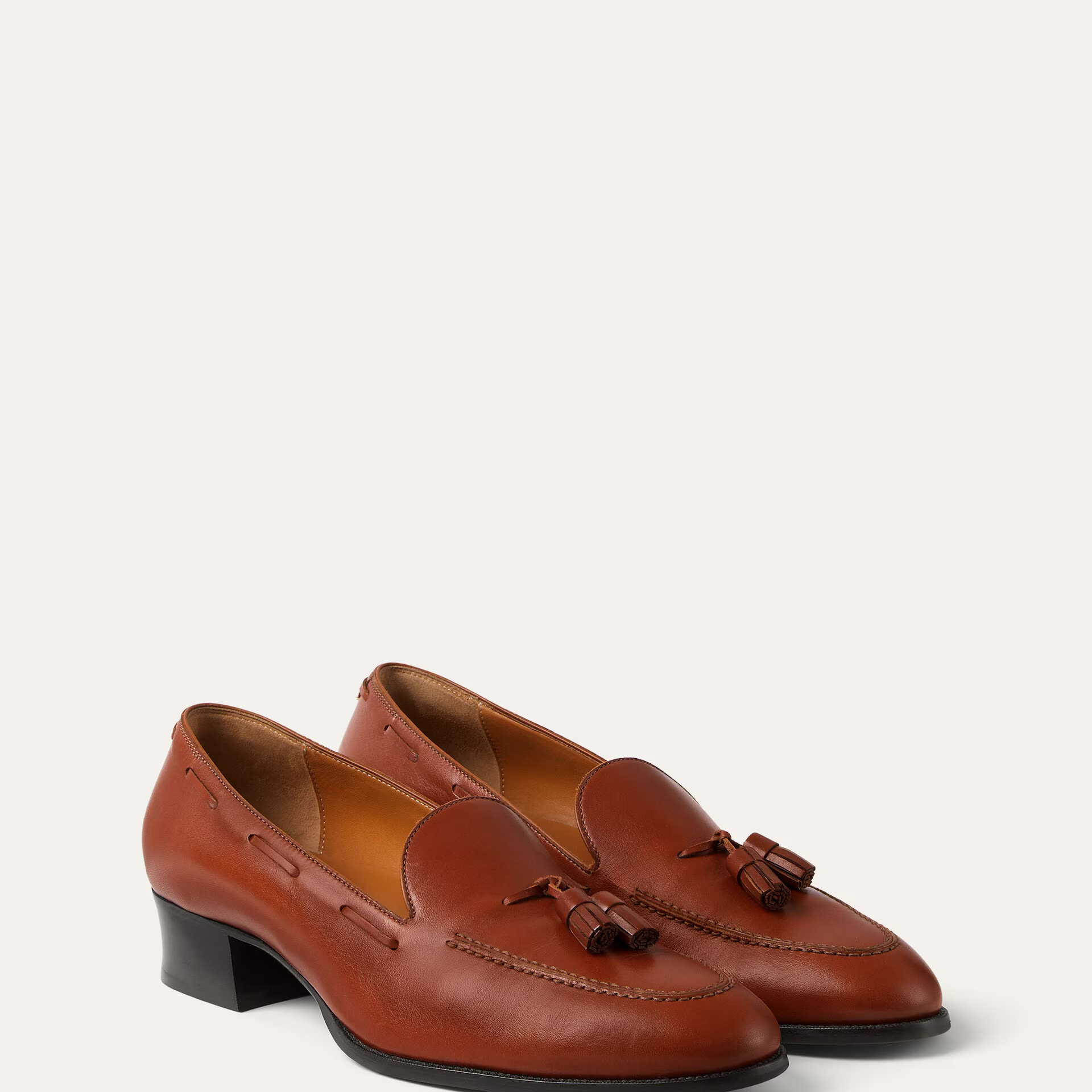 Loro Piana Serge Tassel Loafer in Calfskin