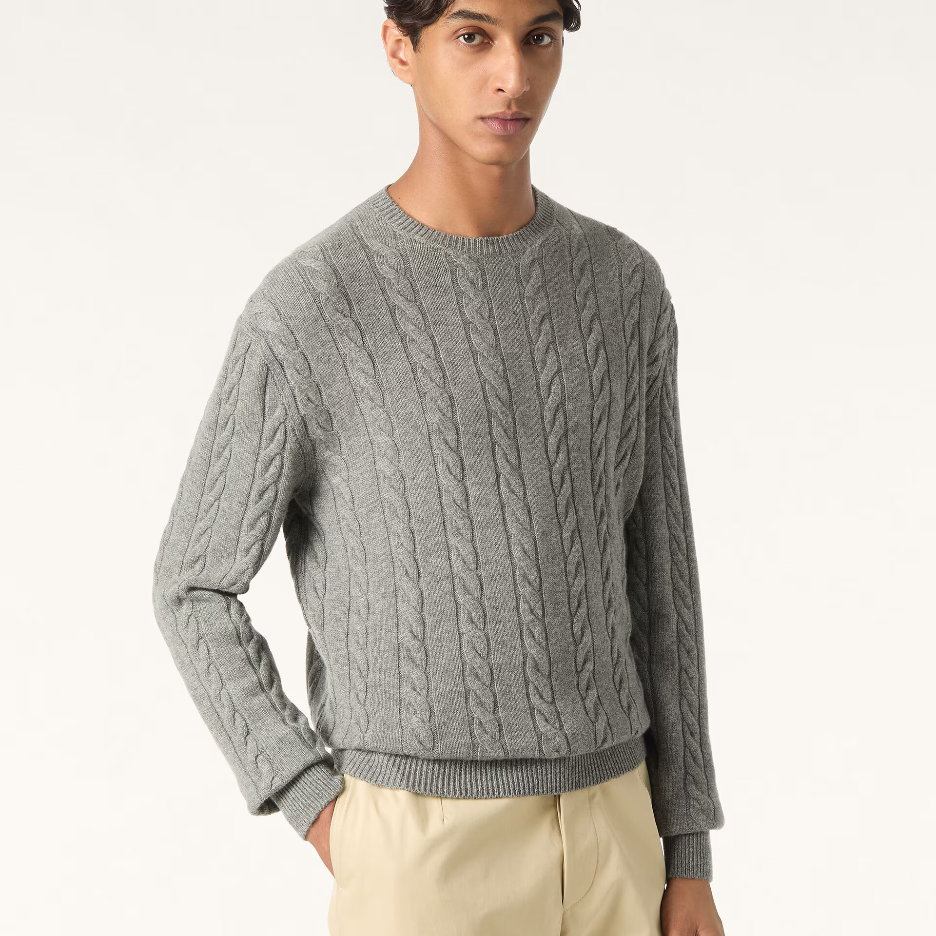 Loro Piana Cedar Crewneck in Cashmere