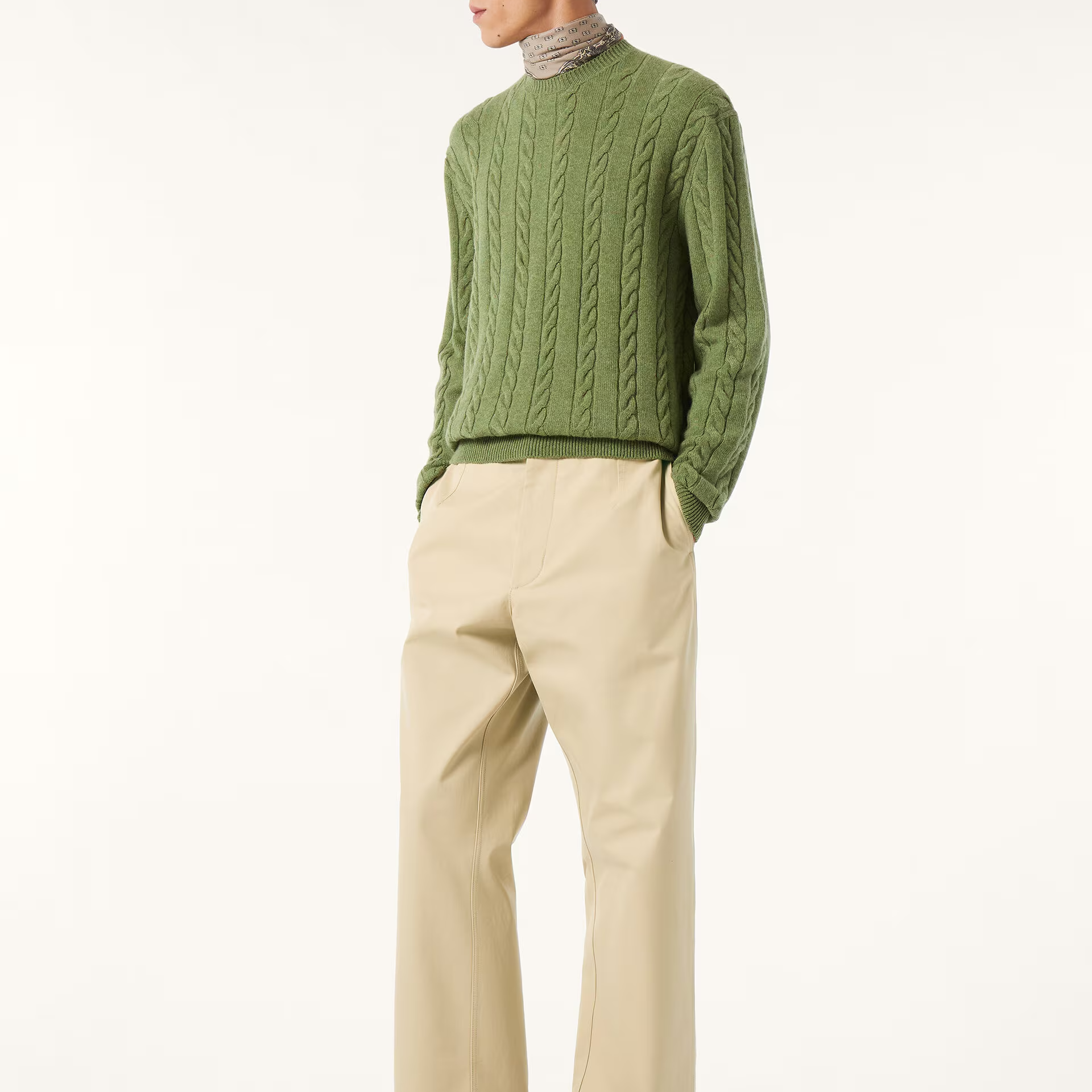 Loro Piana Cedar Crewneck in Cashmere