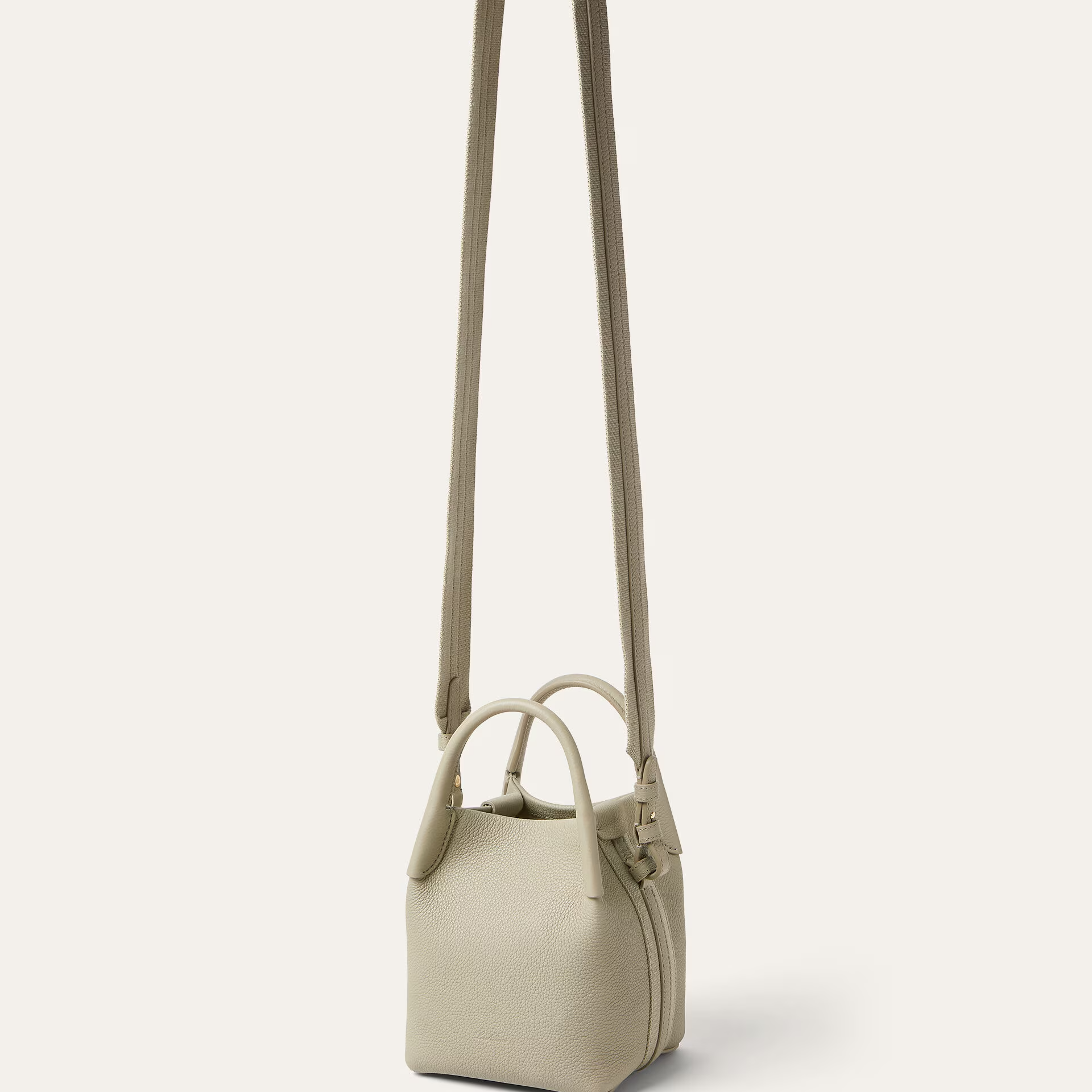 Loro Piana Micro Bale bag in Grained Calfskin
