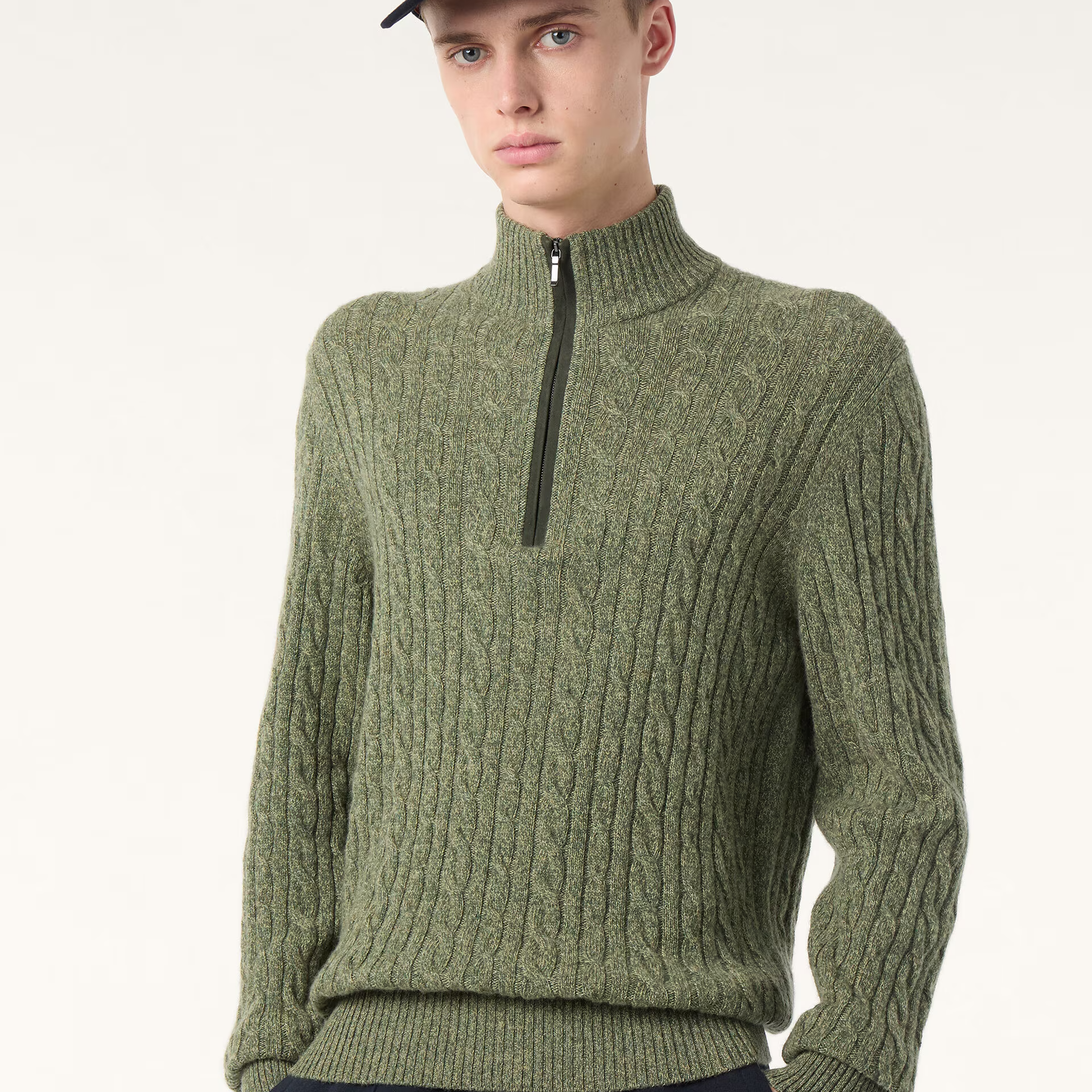 Loro Piana Treccia Jumper in Baby Cashmere