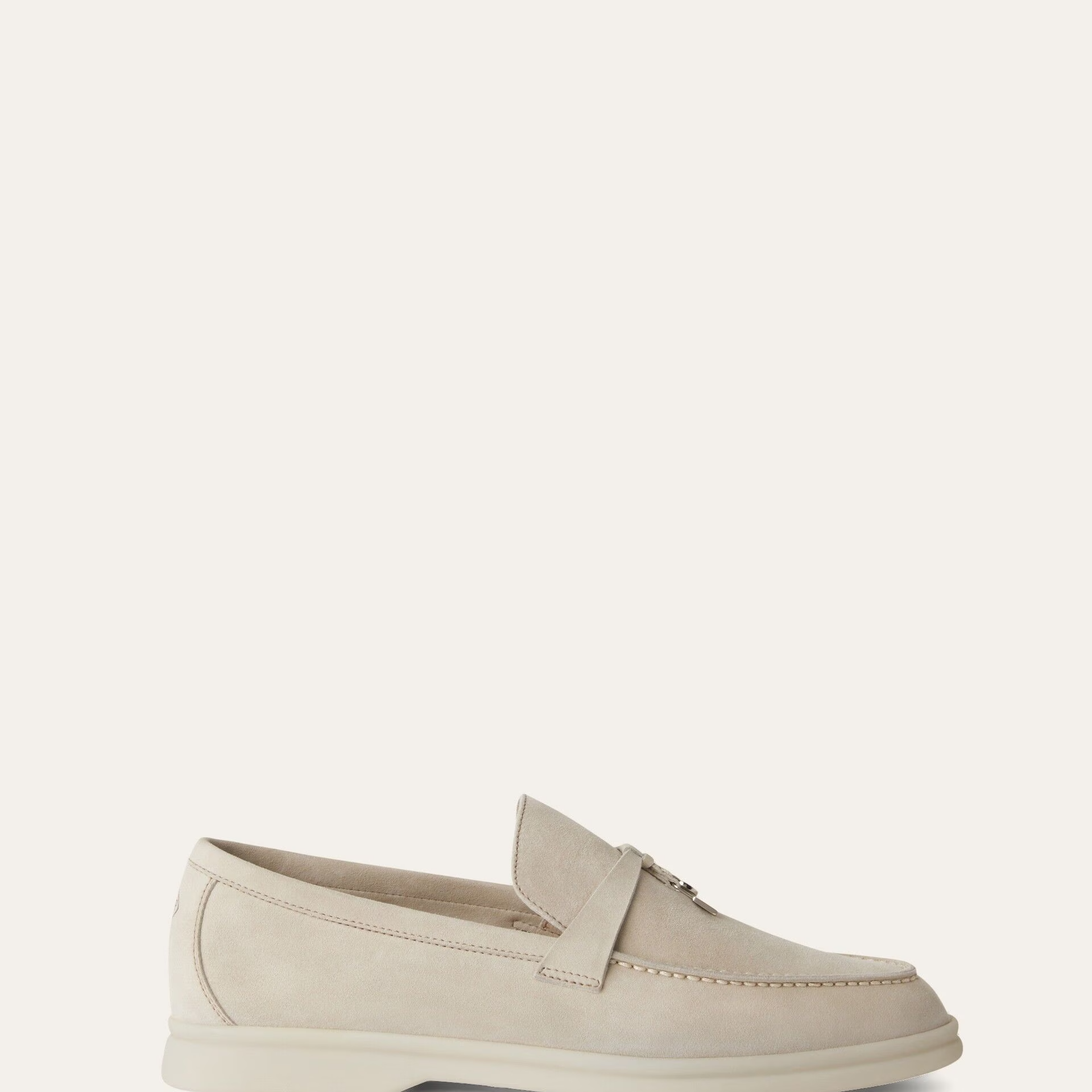 Loro Piana Summer Charms Walk Loafer in Suede