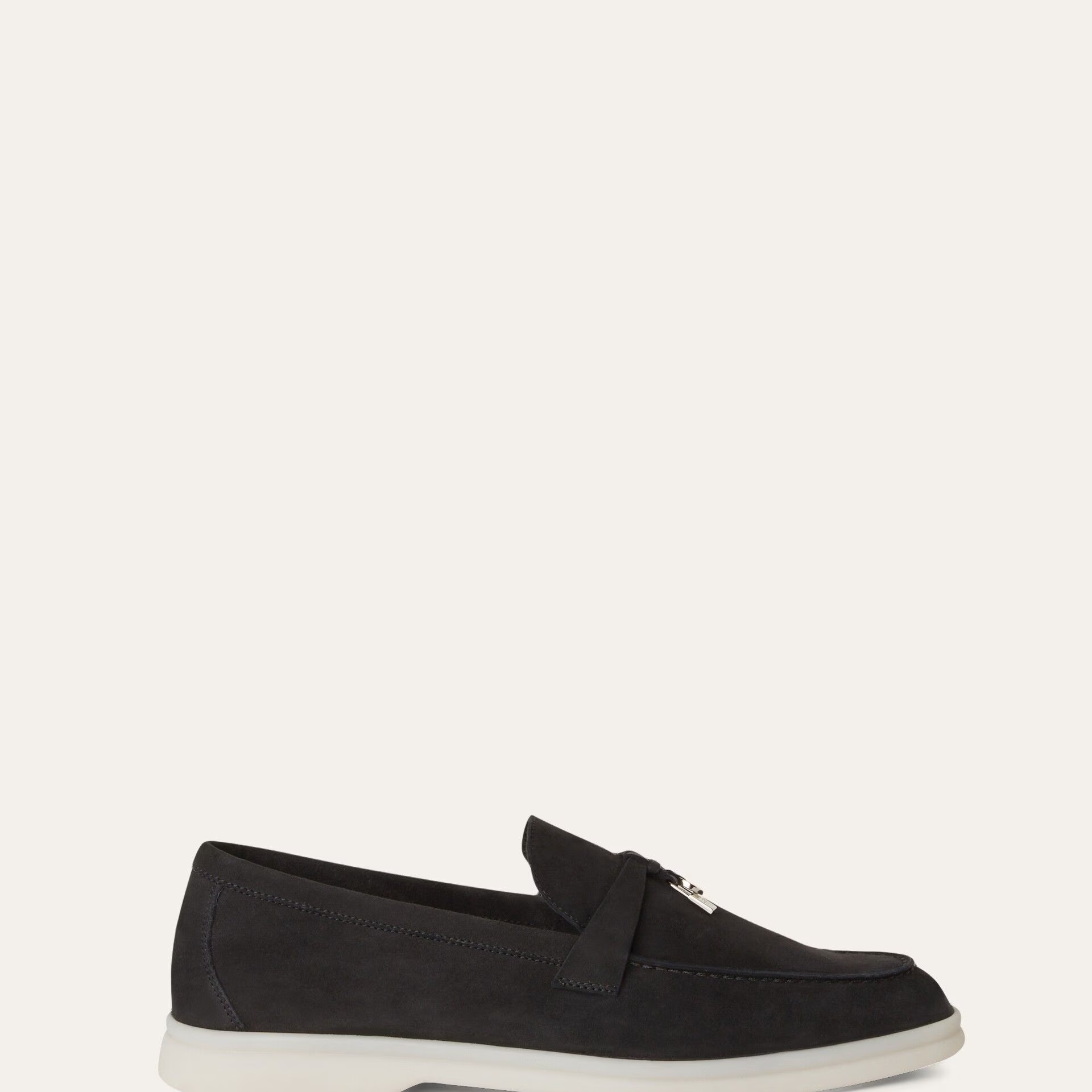 Loro Piana Summer Charms Walk Loafer in Suede