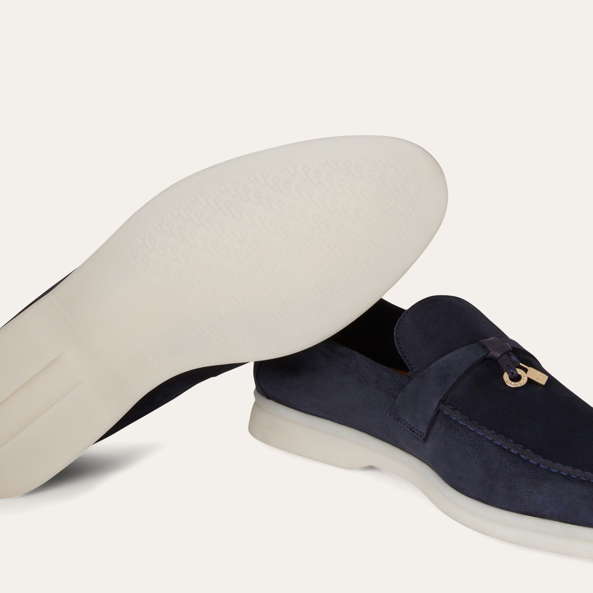 Loro Piana Summer Charms Walk Loafer in Suede