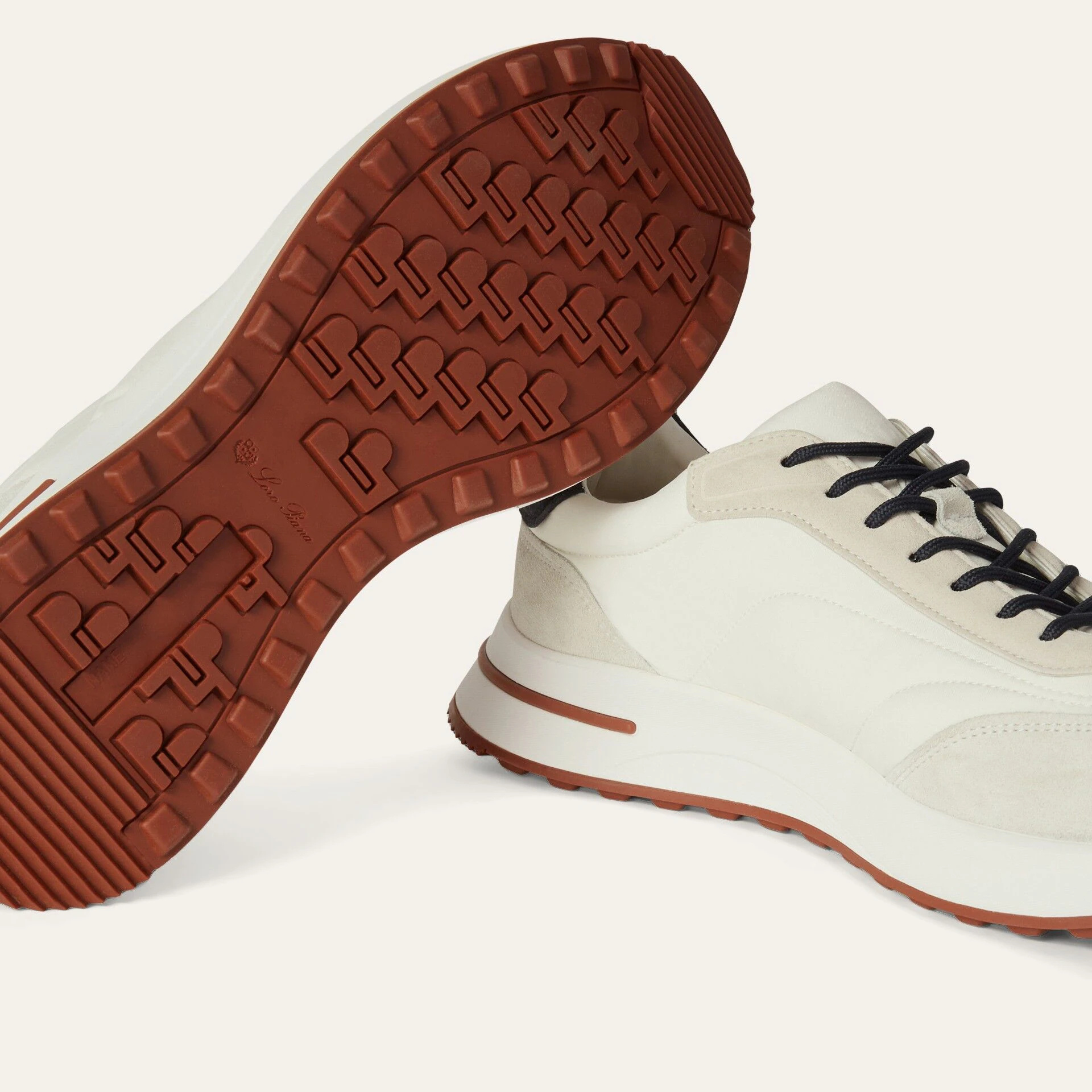 Loro Piana Week End Walk Sneaker in Microfibre - Storm System®