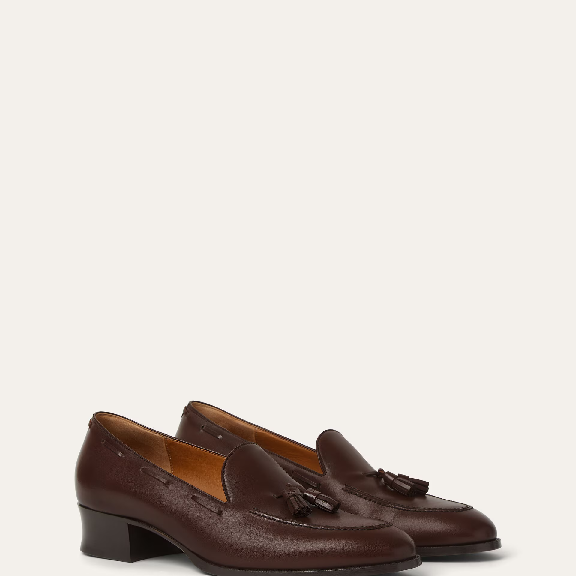 Loro Piana Serge Tassel Loafer in Calfskin