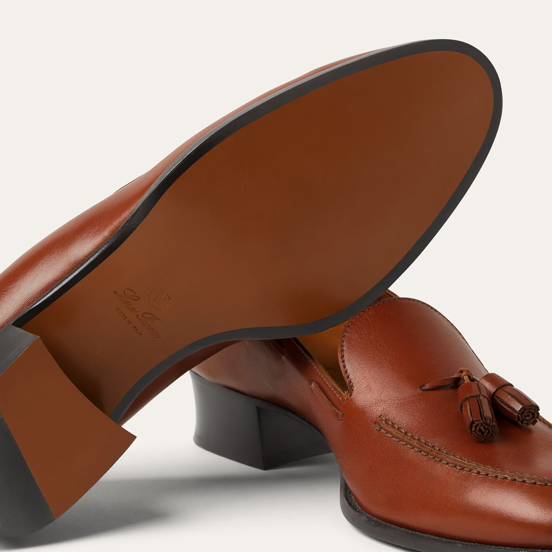 Loro Piana Serge Tassel Loafer in Calfskin