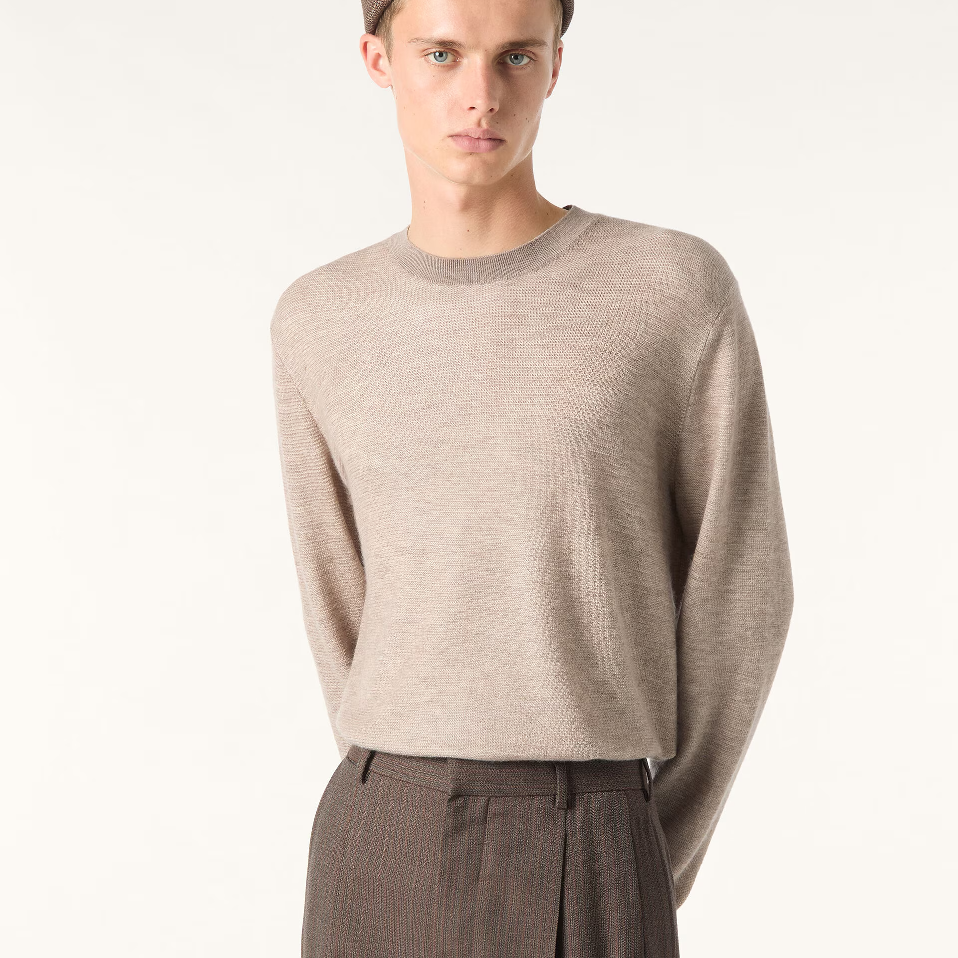 Loro Piana Manipur Crewneck in Cashmere, Silk