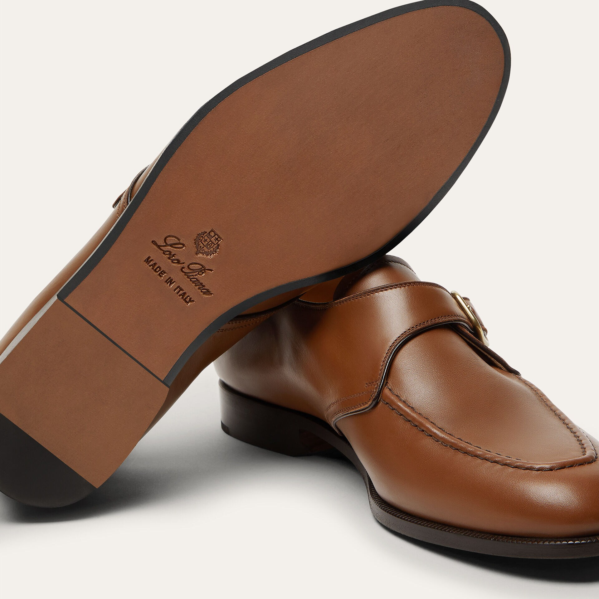 Loro Piana Sergio Derby in Calfskin