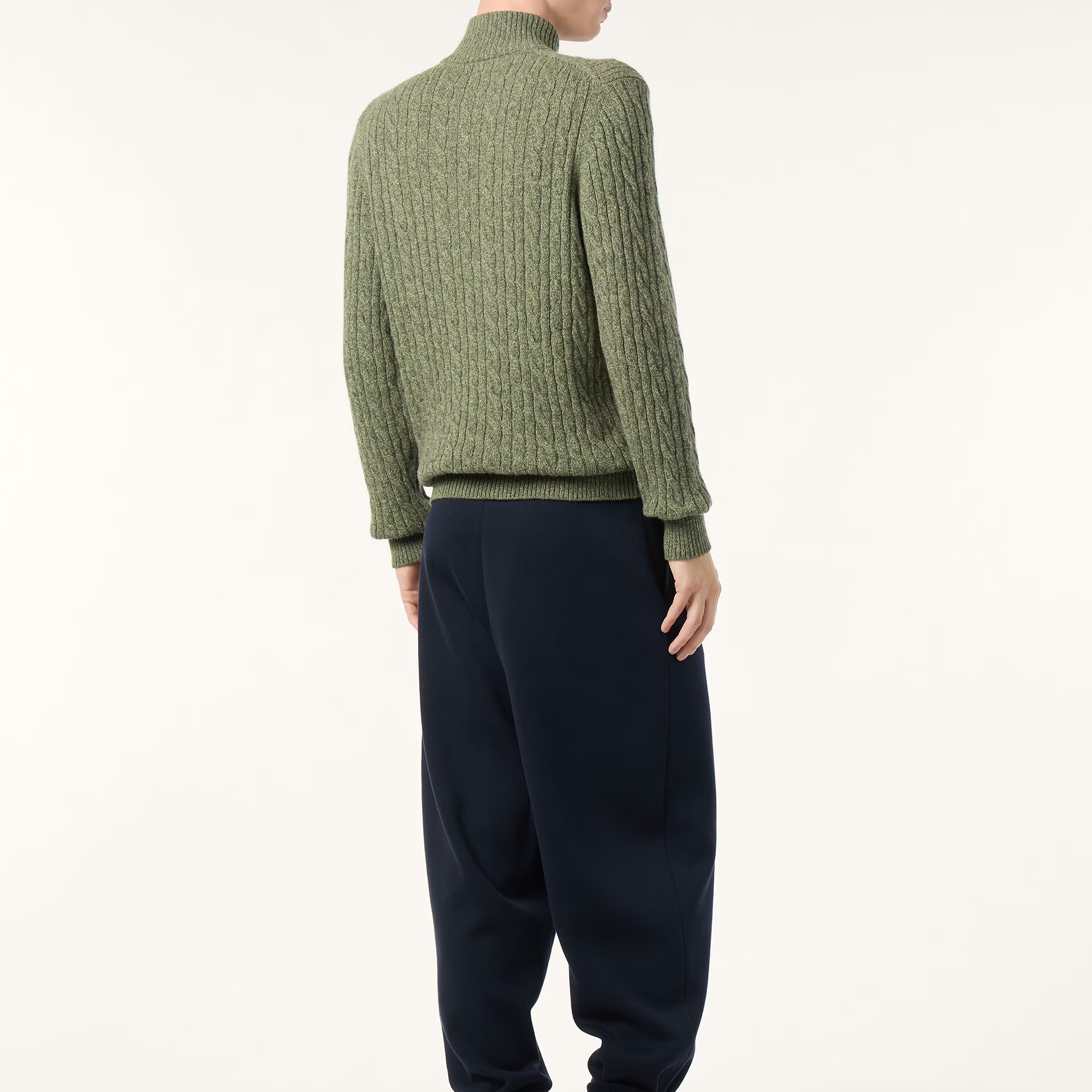 Loro Piana Treccia Jumper in Baby Cashmere