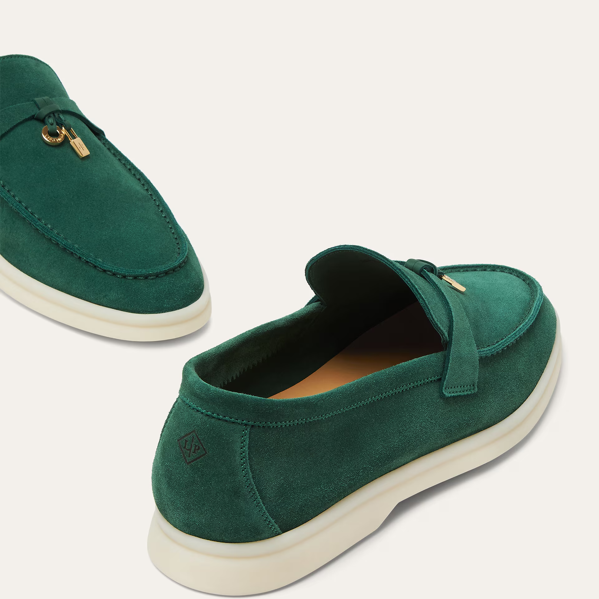 Loro Piana Summer Charms Walk Loafer in Suede
