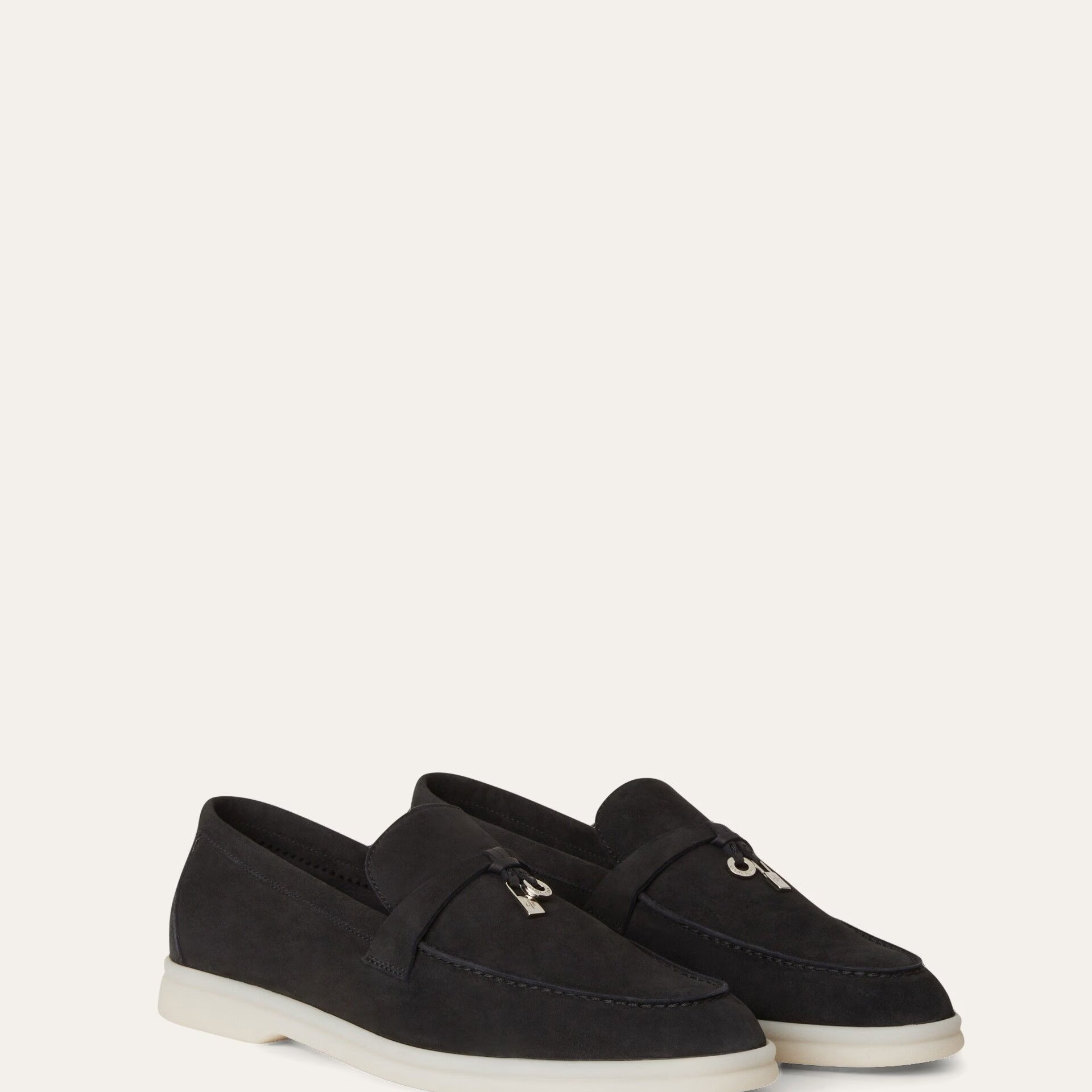 Loro Piana Summer Charms Walk Loafer in Suede