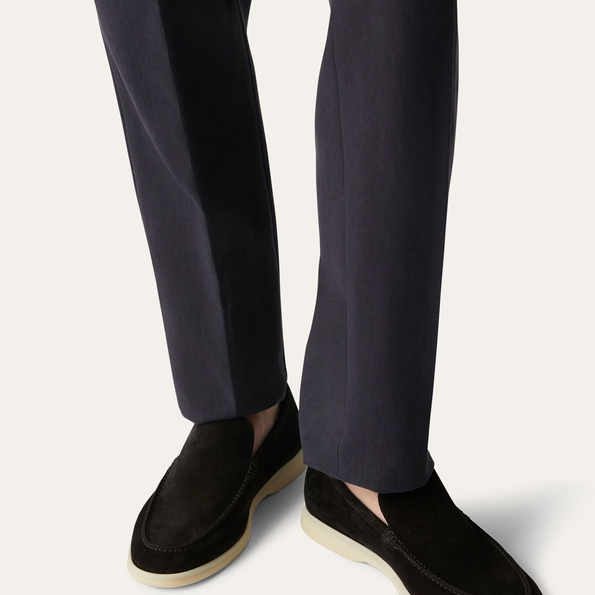 Loro Piana Summer Walk Loafer in Suede