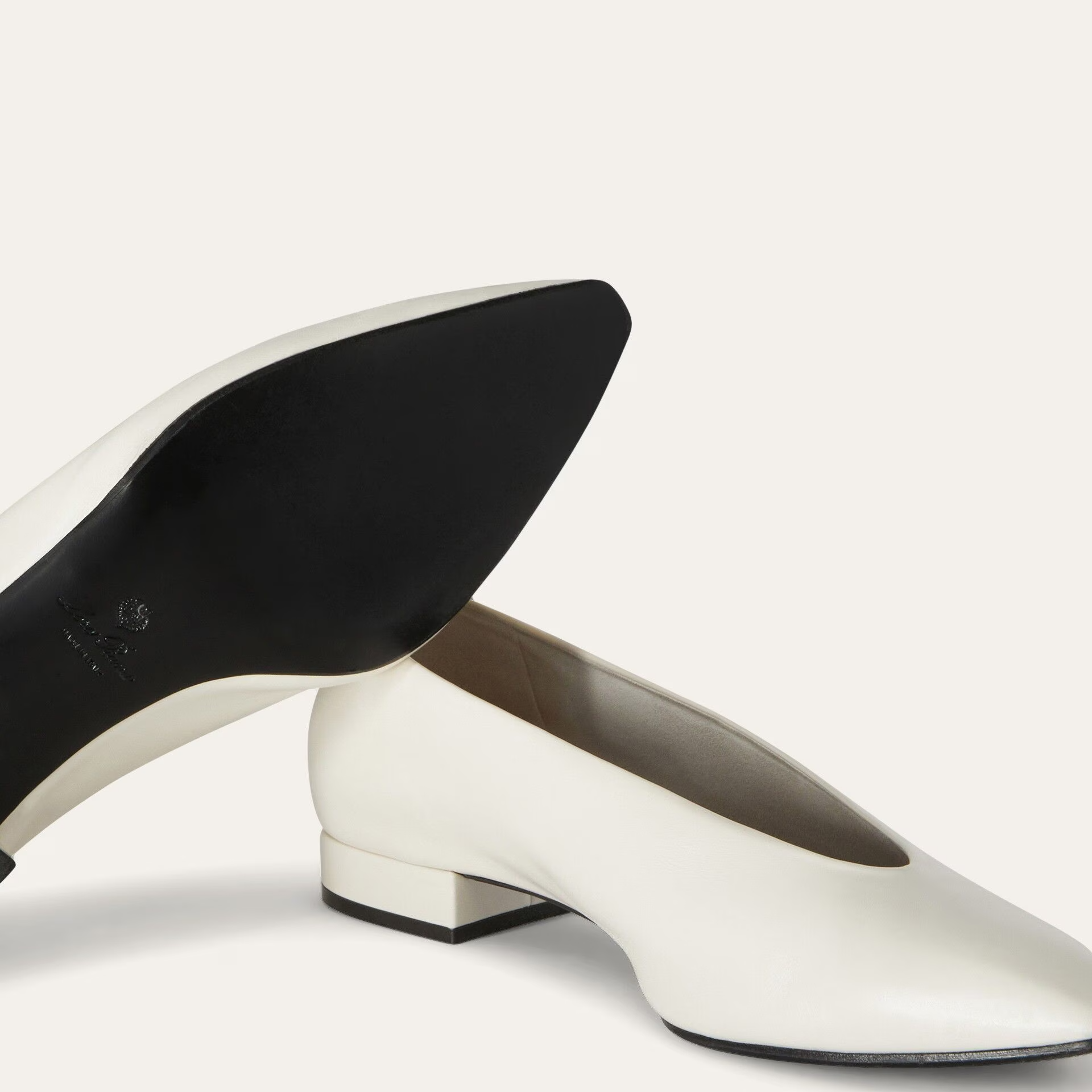Loro Piana Rebecca Ballet Flat in Calfskin