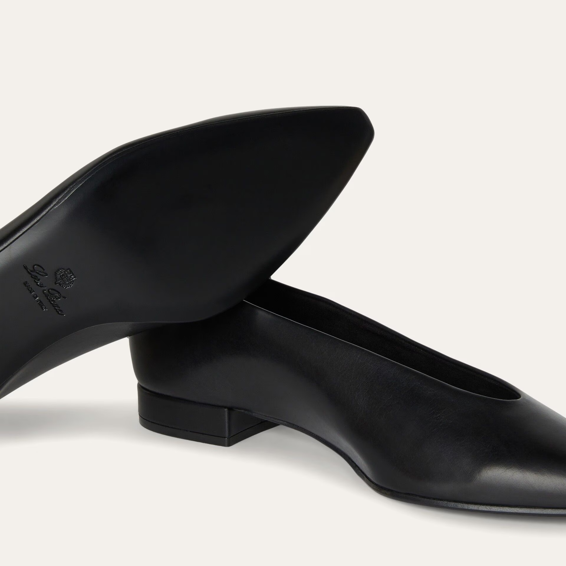 Loro Piana Rebecca Ballet Flat in Calfskin