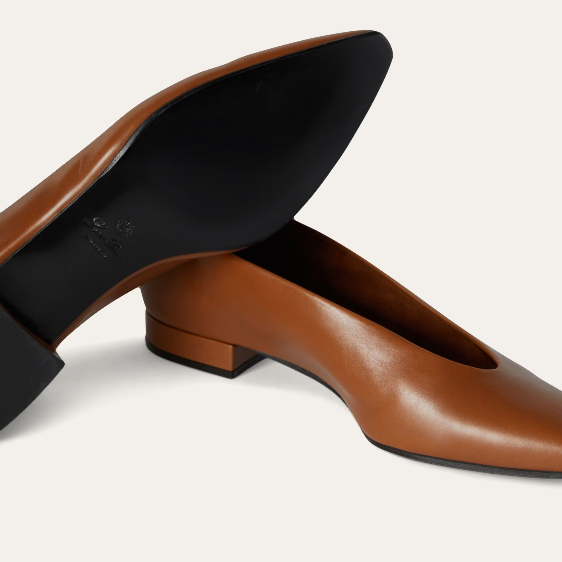 Loro Piana Rebecca Ballet Flat in Calfskin