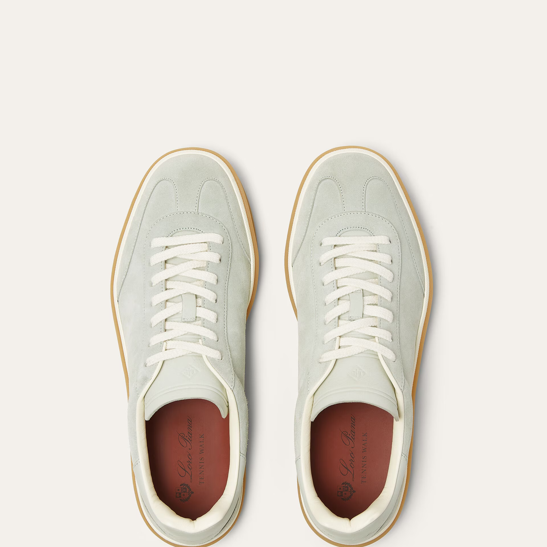 Loro Piana Tennis Walk Sneaker in Suede Calf Split