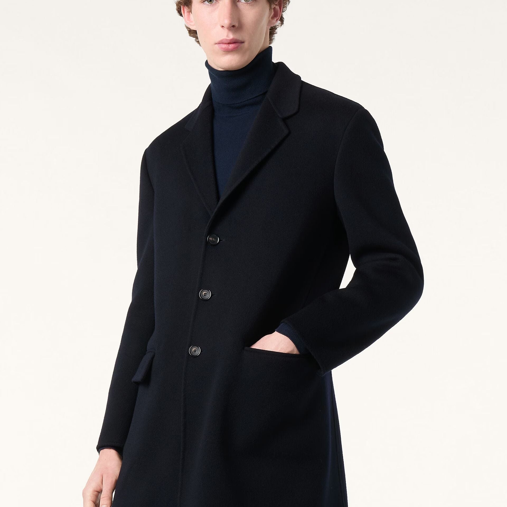 Loro Piana Paolo Coat in Baby Cashmere - Rain System®