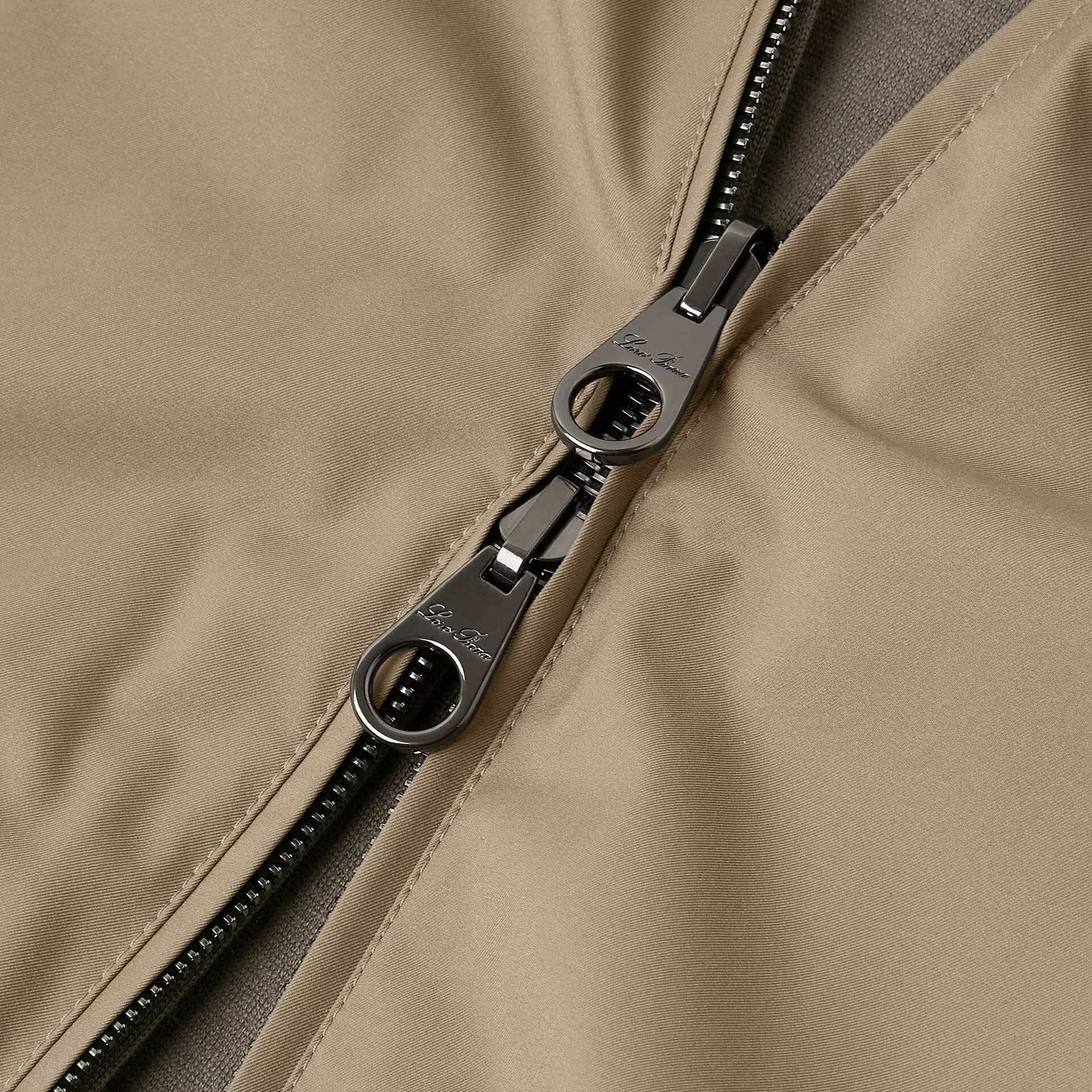 Loro Piana Hooded Bomber in Microfibre - Storm System®