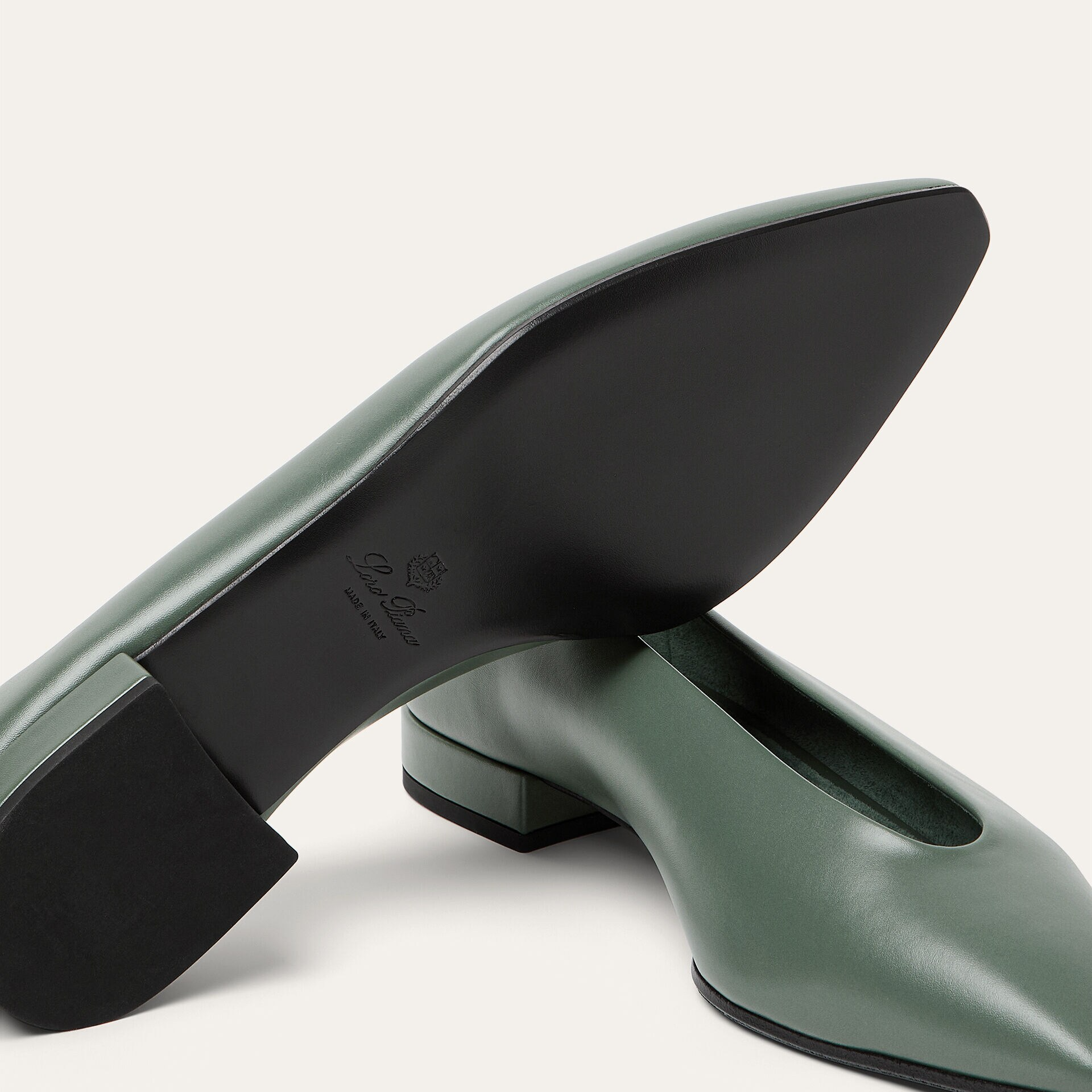 Loro Piana Rebecca Ballet Flat in Calfskin