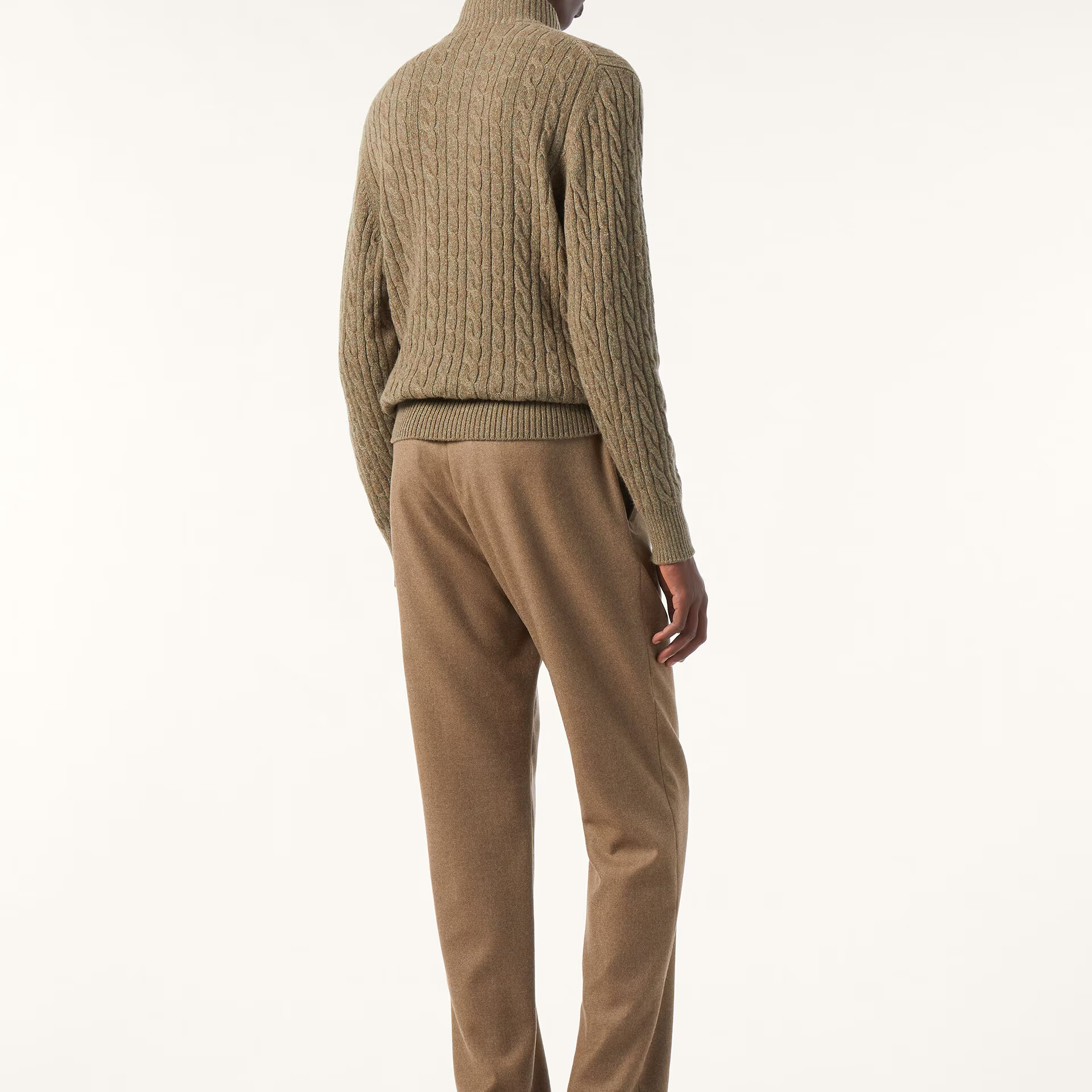 Loro Piana Treccia Jumper in Baby Cashmere
