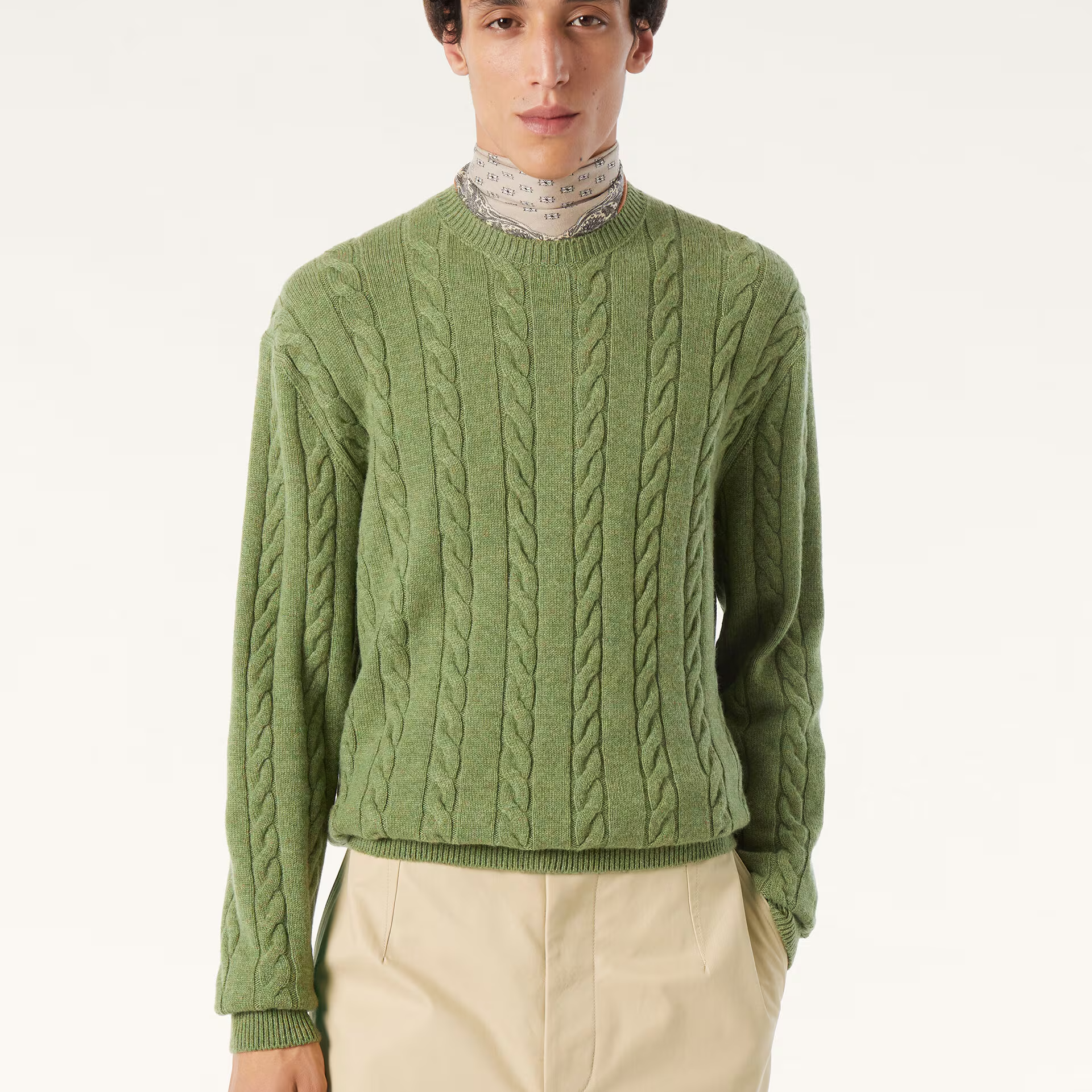 Loro Piana Cedar Crewneck in Cashmere