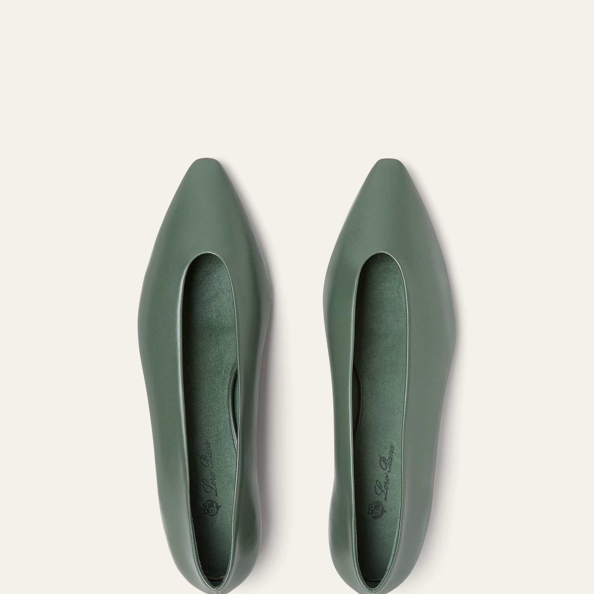 Loro Piana Rebecca Ballet Flat in Calfskin