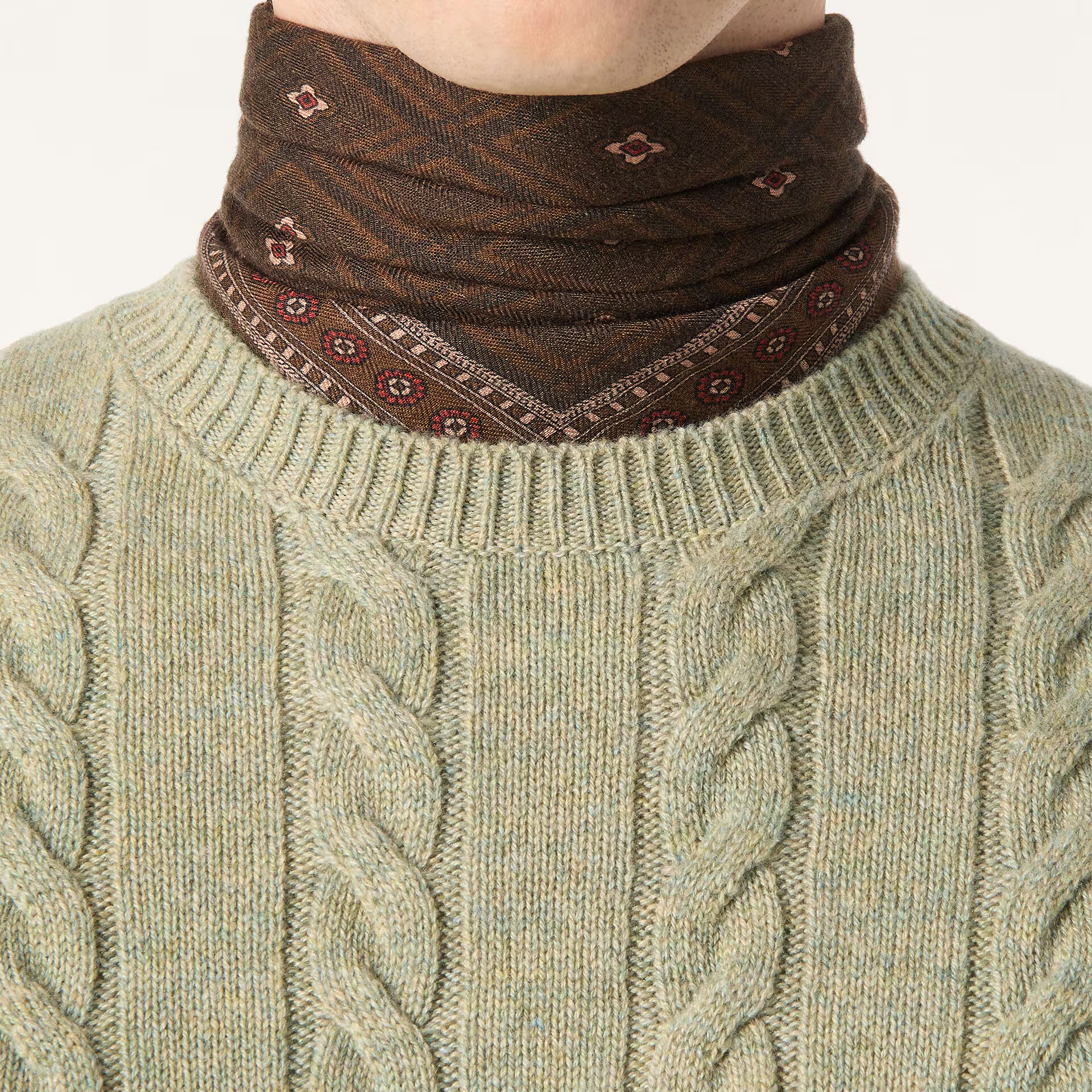 Loro Piana Cedar Crewneck in Cashmere